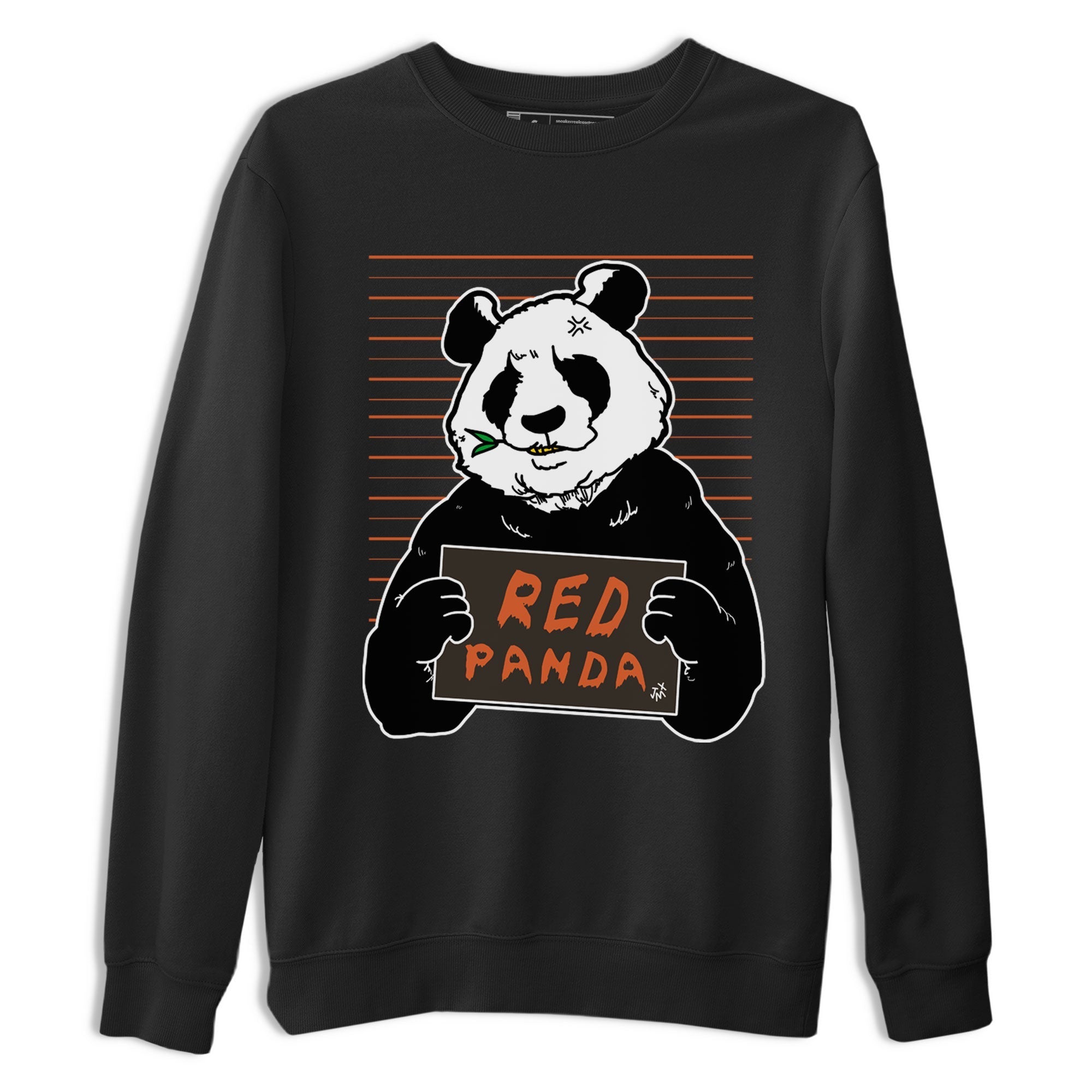 Nike Dunk Low Red Panda shirt to match jordans Mugshot sneaker tees Dunk Red Panda Drip Gear Zone Sneaker T-Shirts Crew Neck Casual Fit Black 2 T-Shirt