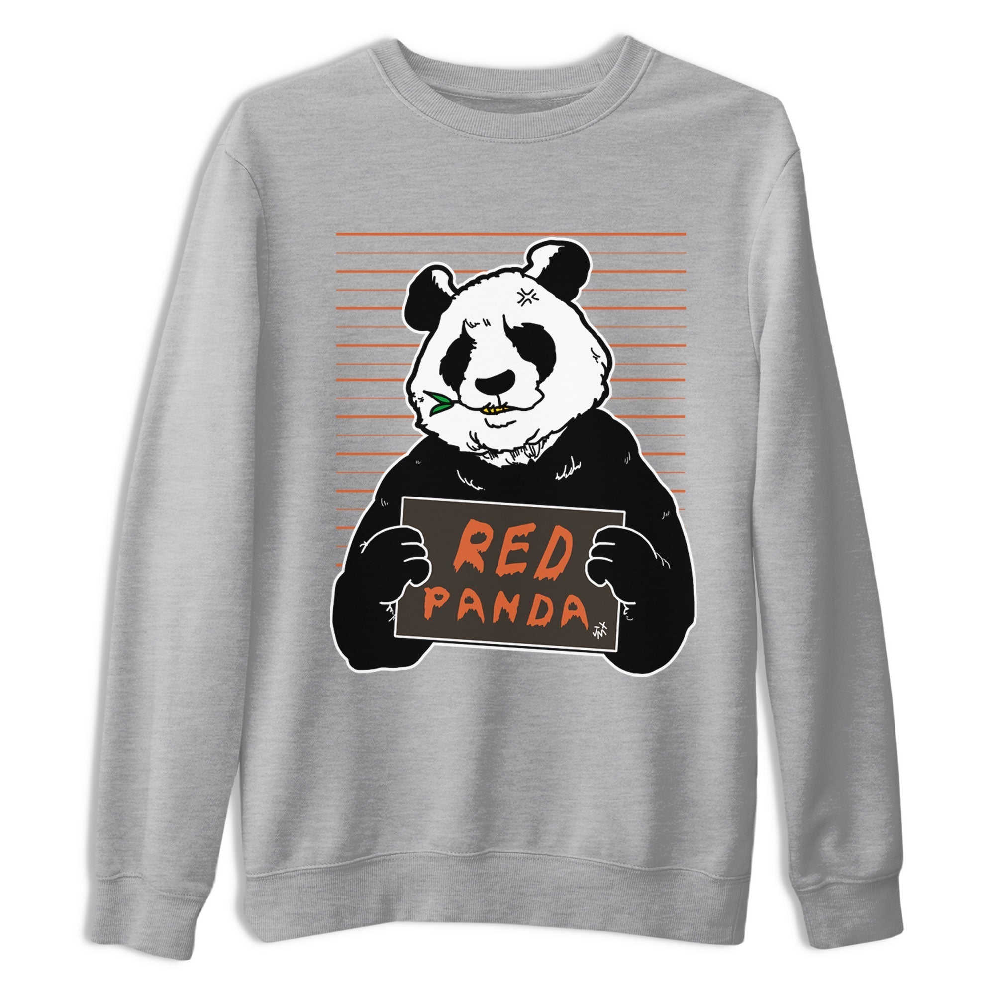 Nike Dunk Low Red Panda shirt to match jordans Mugshot sneaker tees Dunk Red Panda Drip Gear Zone Sneaker T-Shirts Crew Neck Casual Fit Heather Grey 2 T-Shirt