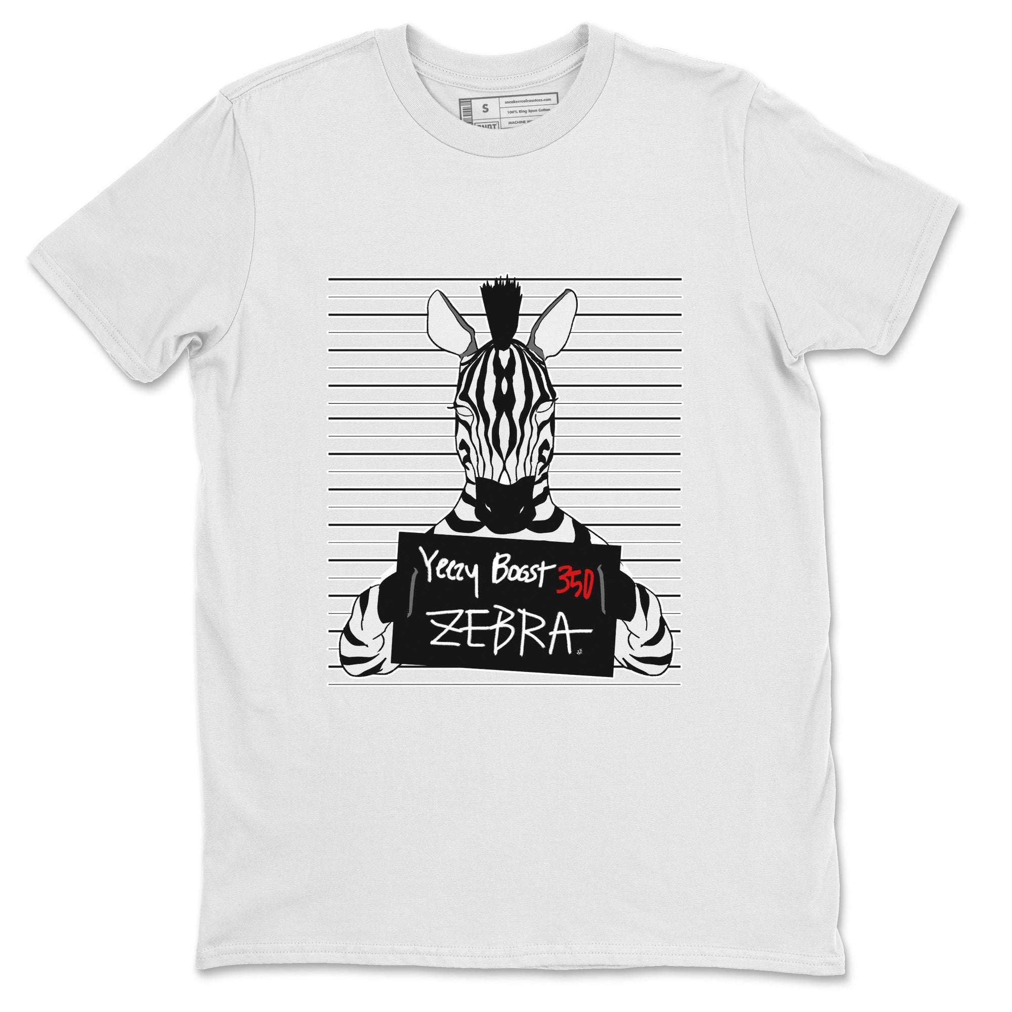 Yeezy 350 Zebra Shirt To Match Jordans Mugshot Sneaker Tees Yeezy 350 Zebra Drip Gear Zone Sneaker Matching Clothing Unisex Shirts