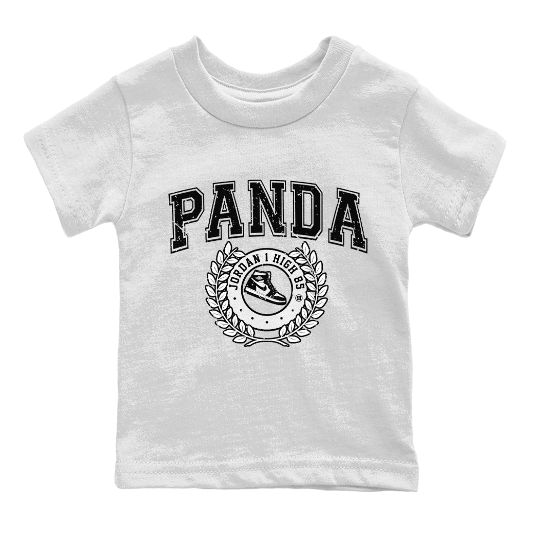 Jordan 1 Black White Sneaker Matching T-Shirt Sneaker Letter Sneaker Tees Jordan 1 Black White Sneaker Release Tees Kids Shirts