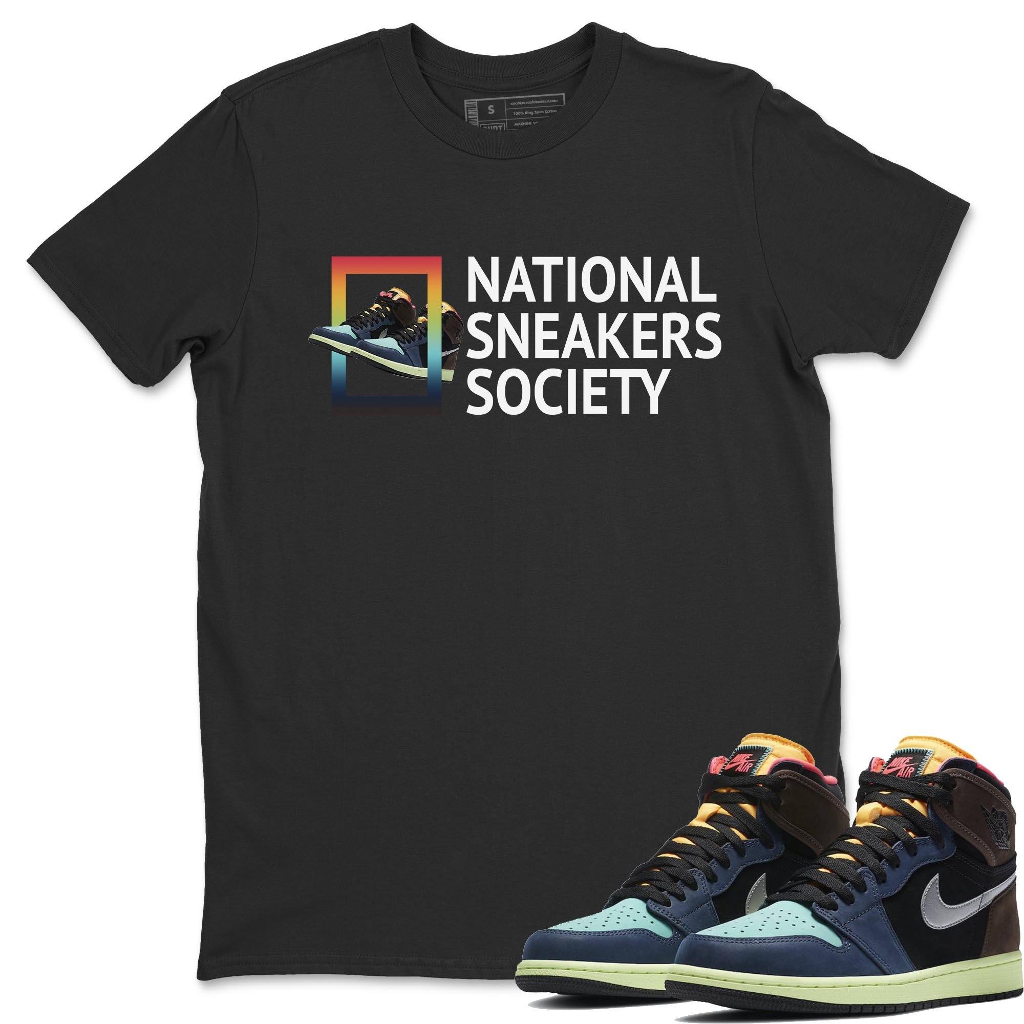 Jordan 1 Bio Hack Sneaker Match Tees National Sneakers Sneaker Tees Jordan 1 Bio Hack Jordan to match sneaker T-Shirt Crew Neck Shirts