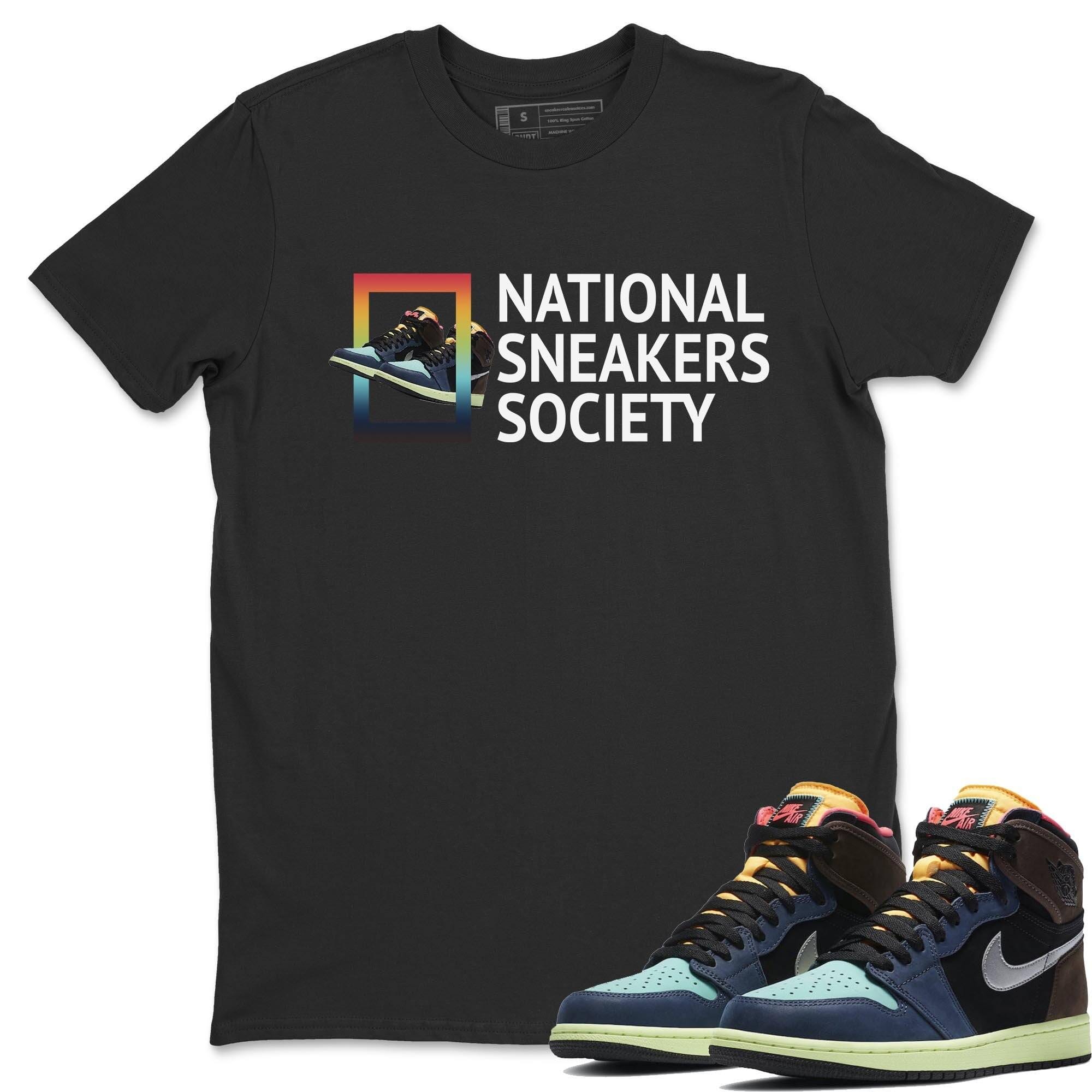Jordan 1 Bio Hack Sneaker Match Tees National Sneakers Sneaker Tees Jordan 1 Bio Hack Jordan to match sneaker T-Shirt Crew Neck Shirts
