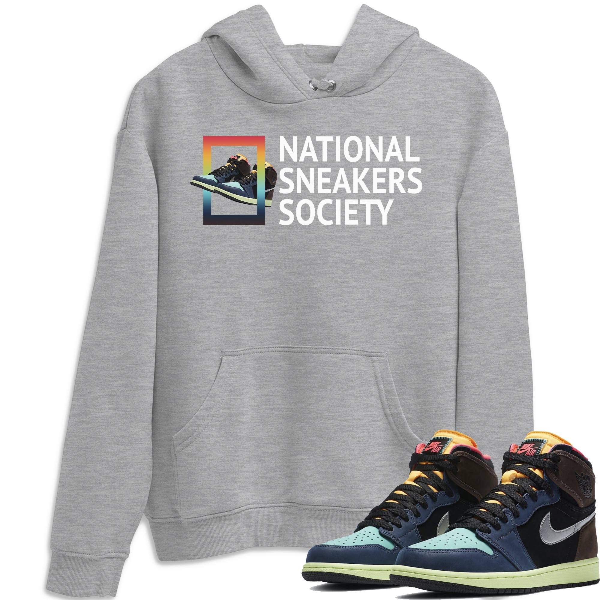 Jordan 1 Bio Hack Sneaker Match Tees National Sneakers Sneaker Tees Jordan 1 Bio Hack Jordan to match sneaker T-Shirt Crew Neck Shirts