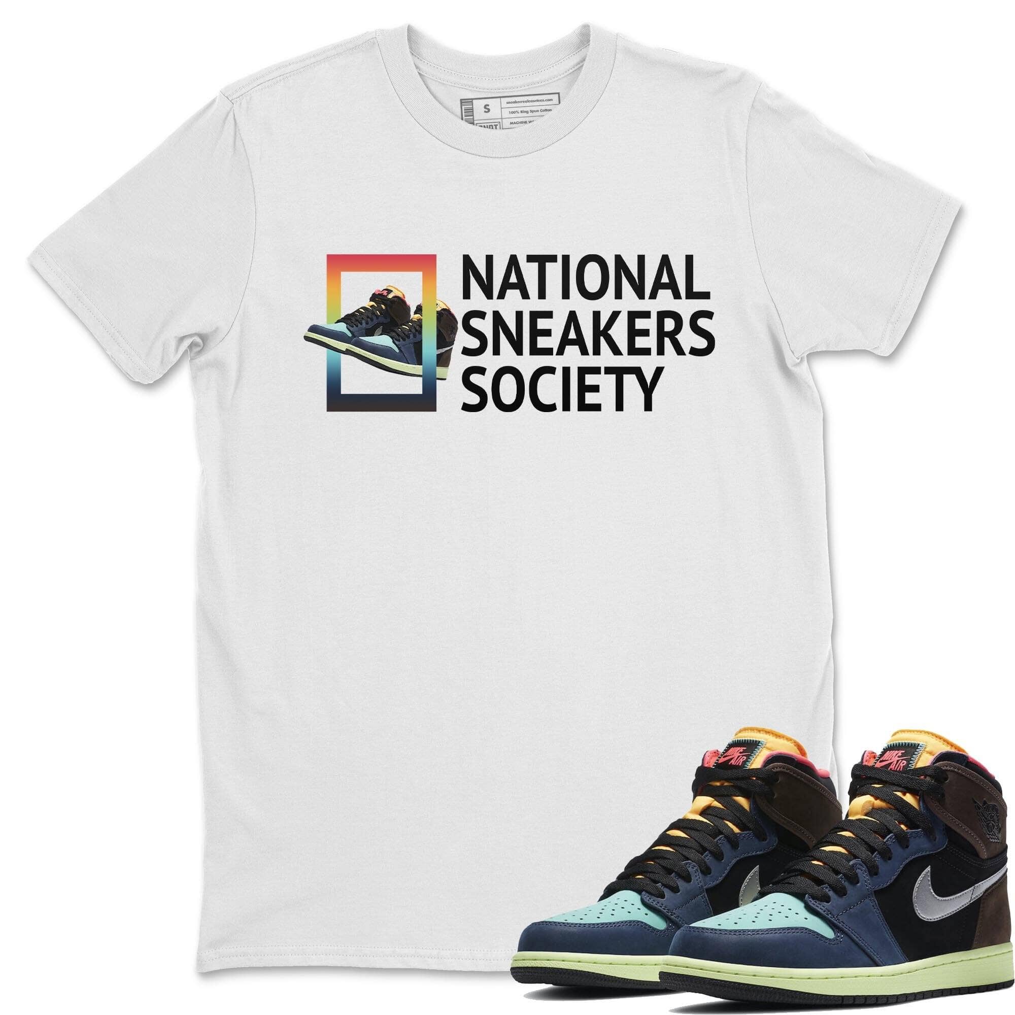 Jordan 1 Bio Hack Sneaker Match Tees National Sneakers Sneaker Tees Jordan 1 Bio Hack Jordan to match sneaker T-Shirt Crew Neck Shirts