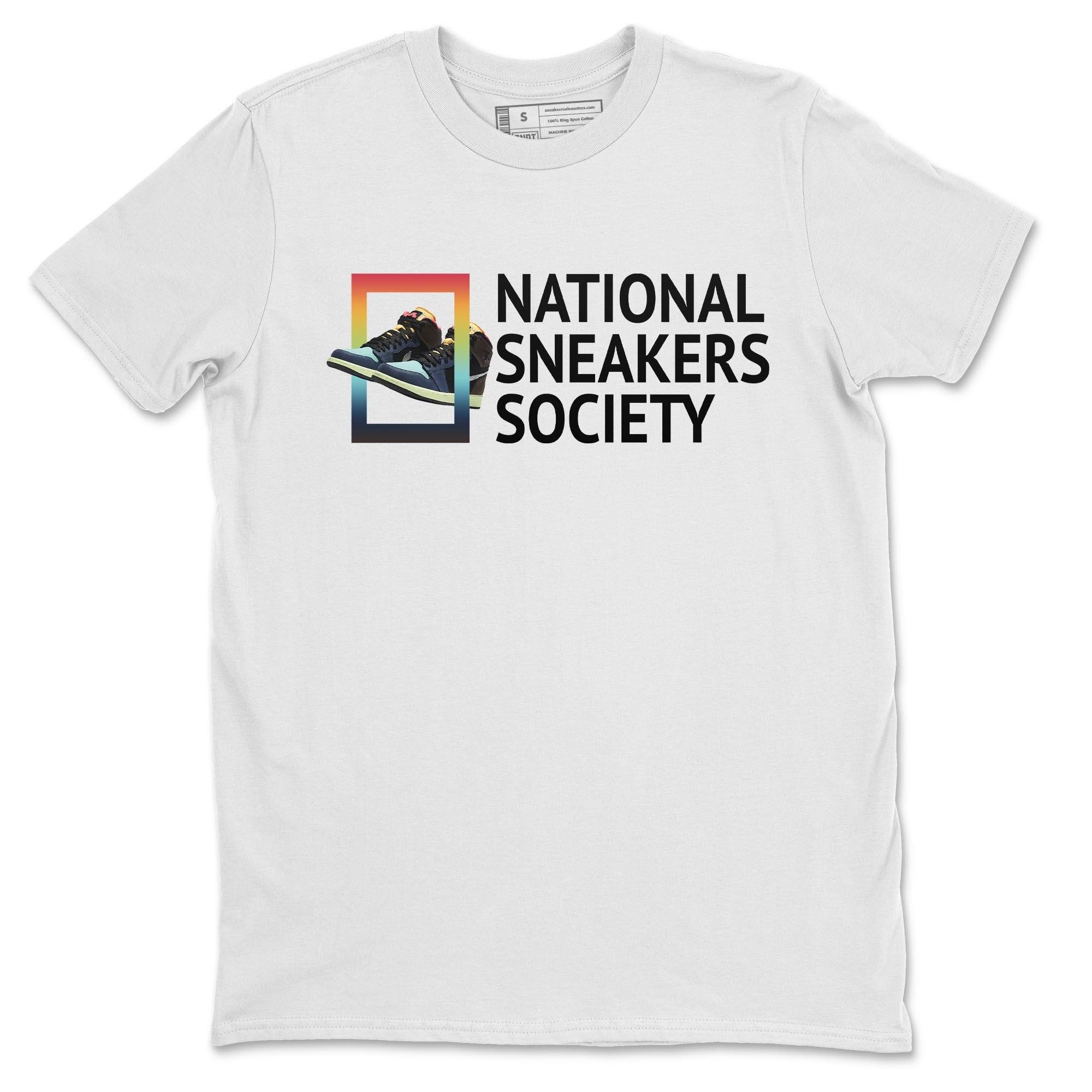 Jordan 1 Bio Hack Sneaker Match Tees National Sneakers Sneaker Tees Jordan 1 Bio Hack Jordan to match sneaker T-Shirt Crew Neck Shirts