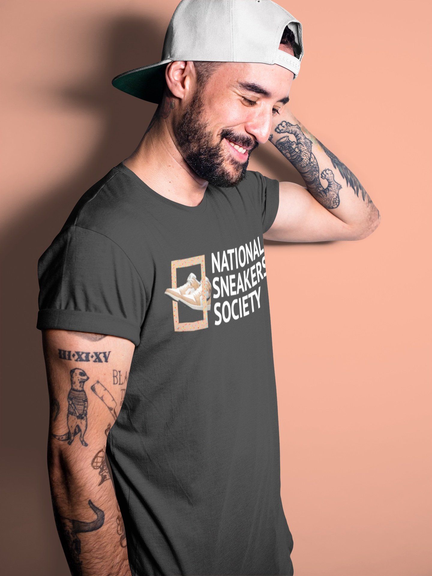 Jordan 1 Brushstroke Sneaker Matching T-Shirt National Sneakers Sneaker Tees Jordan 1 Brushstroke Sneaker Release Tees Crew Neck Tees