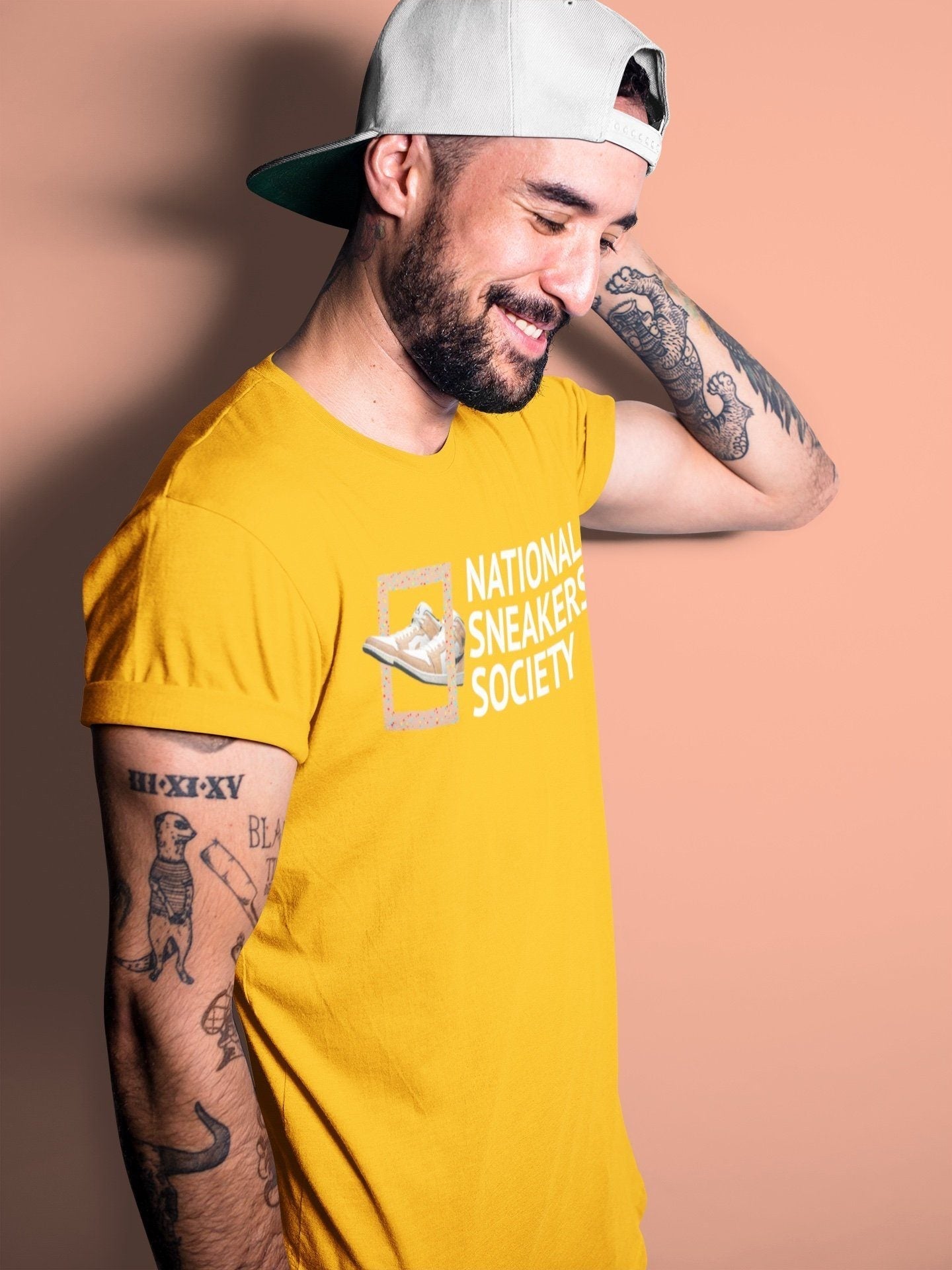 Jordan 1 Brushstroke Sneaker Matching T-Shirt National Sneakers Sneaker Tees Jordan 1 Brushstroke Sneaker Release Tees Crew Neck Tees