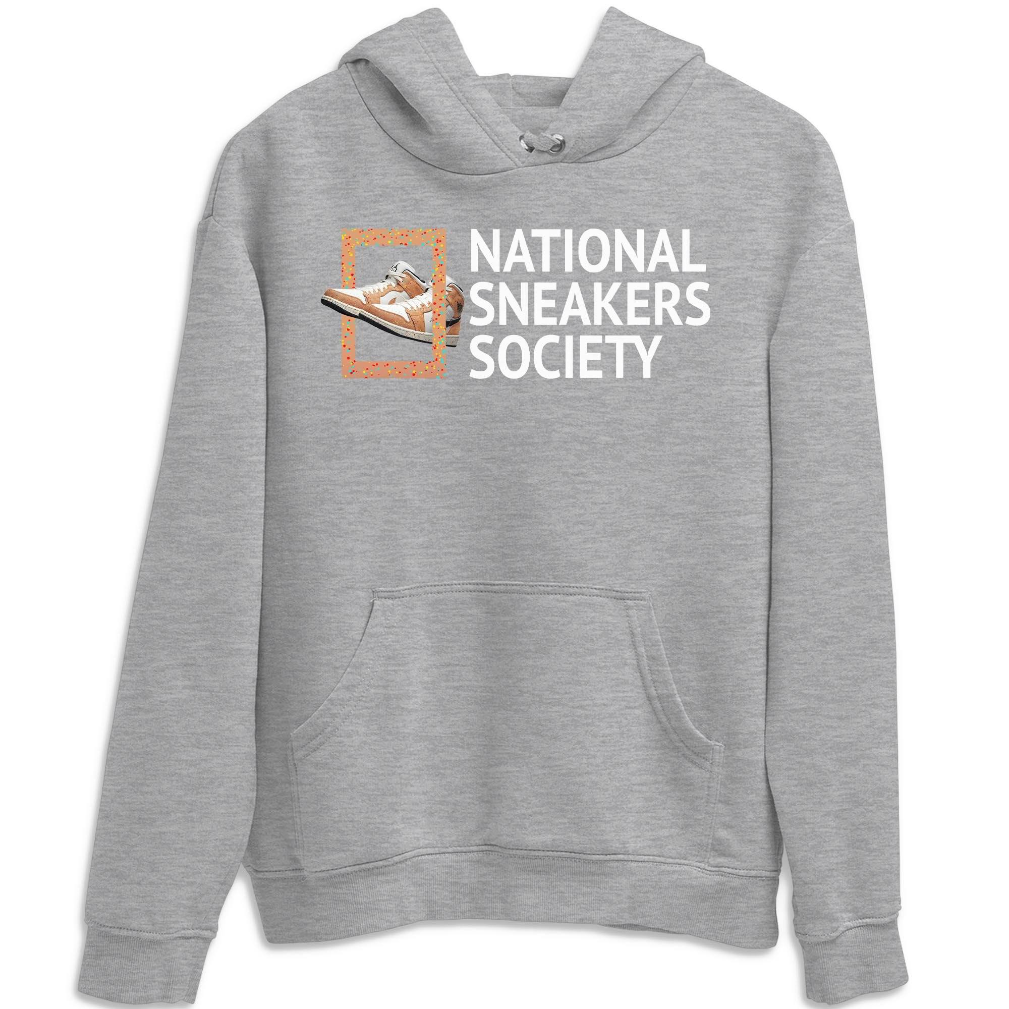 Jordan 1 Brushstroke Sneaker Matching T-Shirt National Sneakers Sneaker Tees Jordan 1 Brushstroke Sneaker Release Tees Crew Neck Tees