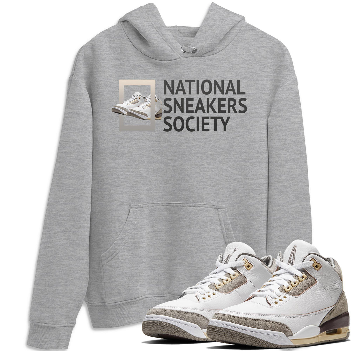 Jordan 3 A Ma Maniere Shirt To Match Jordans National Sneakers Sneaker Tees Jordan 3 A Ma Maniere Drip Gear Zone Sneaker Matching Clothing Unisex Shirts