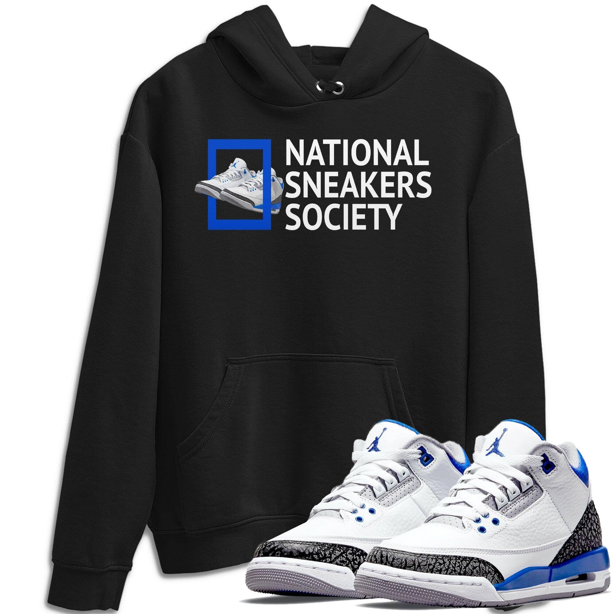 Jordan 3 Racer Blue Shirt To Match Jordans National Sneakers Sneaker Tees Jordan 3 Racer Blue Drip Gear Zone Sneaker Matching Clothing Unisex Shirts