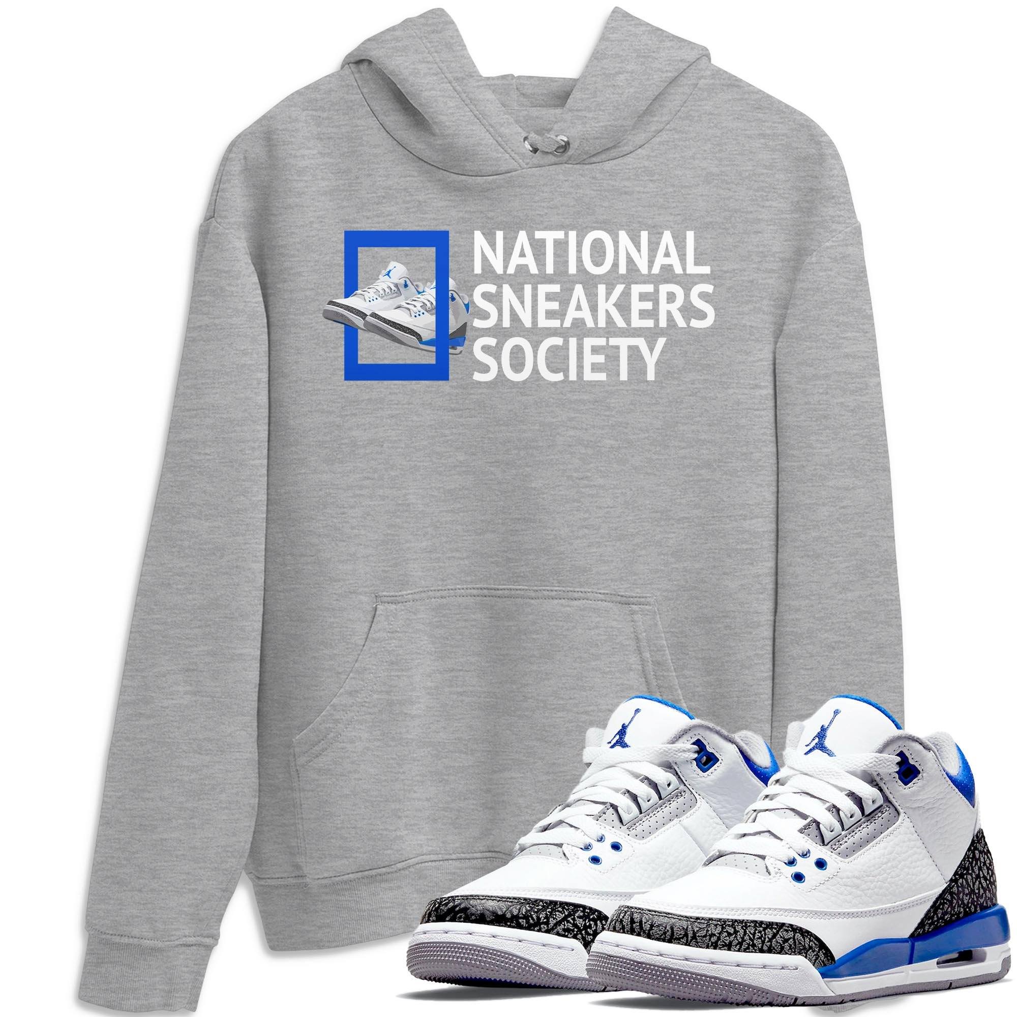 Jordan 3 Racer Blue Shirt To Match Jordans National Sneakers Sneaker Tees Jordan 3 Racer Blue Drip Gear Zone Sneaker Matching Clothing Unisex Shirts