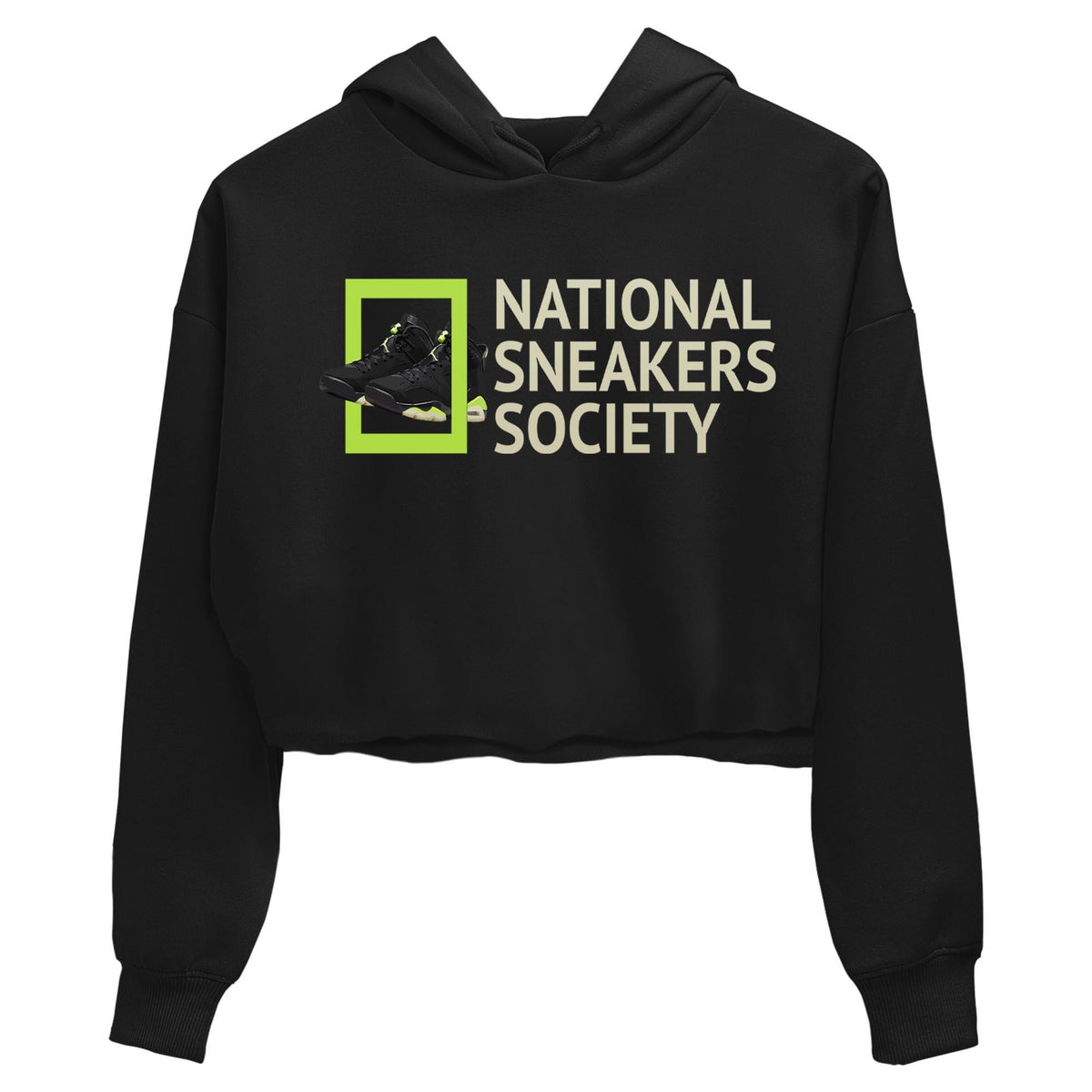 Jordan 6 Electric Green Sneaker Matching T-Shirt National Sneakers Sneaker Tees Jordan 6 Electric Green Sneaker Release Tees Women's Shirts