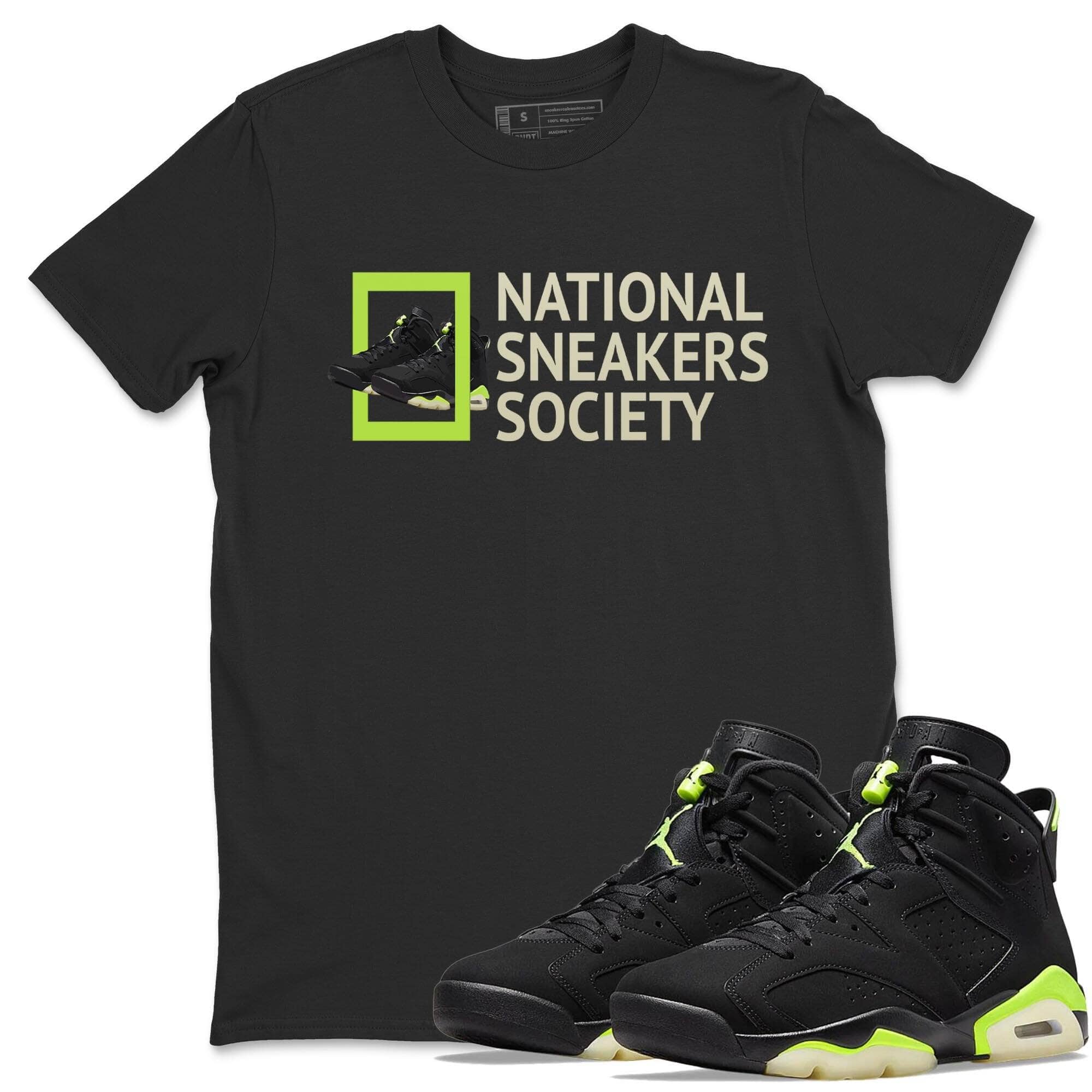 Jordan 6 Electric Green Shirt To Match Jordans National Sneakers Sneaker Tees Jordan 6 Electric Green Drip Gear Zone Sneaker Matching Clothing Unisex Shirts