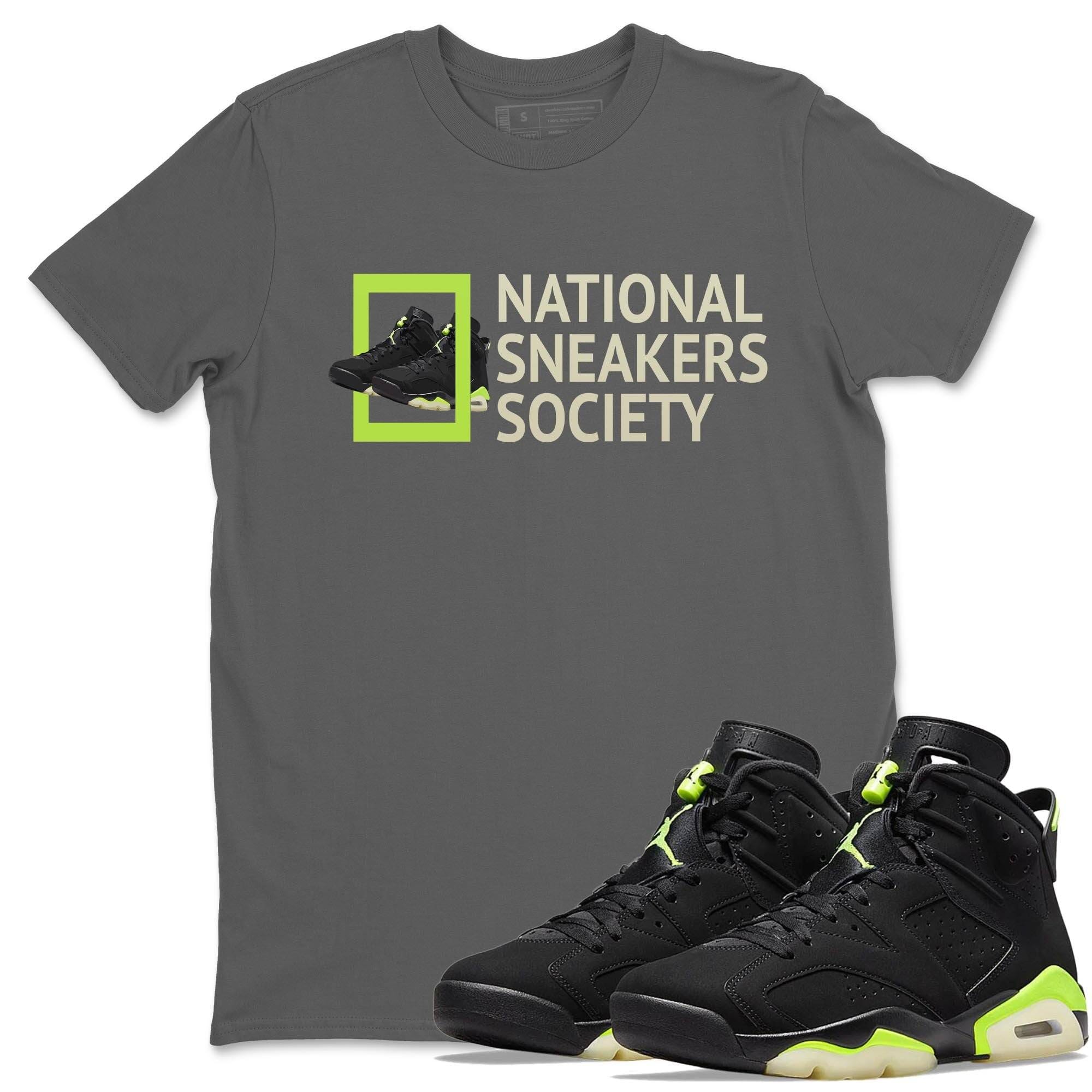 Jordan 6 Electric Green Shirt To Match Jordans National Sneakers Sneaker Tees Jordan 6 Electric Green Drip Gear Zone Sneaker Matching Clothing Unisex Shirts