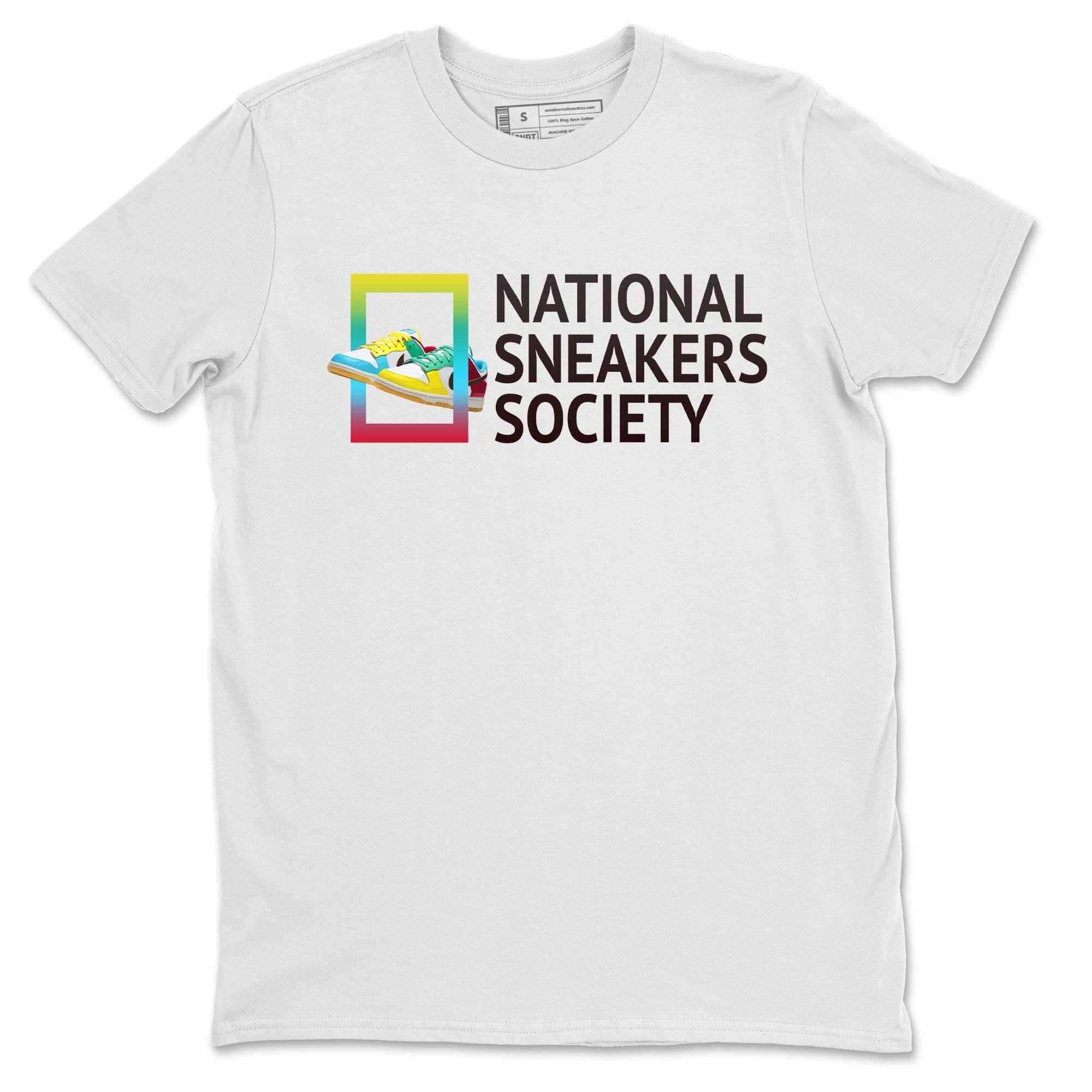 Dunk Free 99 White Sneaker Match Tees National Sneakers Sneaker Tees Dunk Free 99 White Jordan to match sneaker T-Shirt Crew Neck Shirts