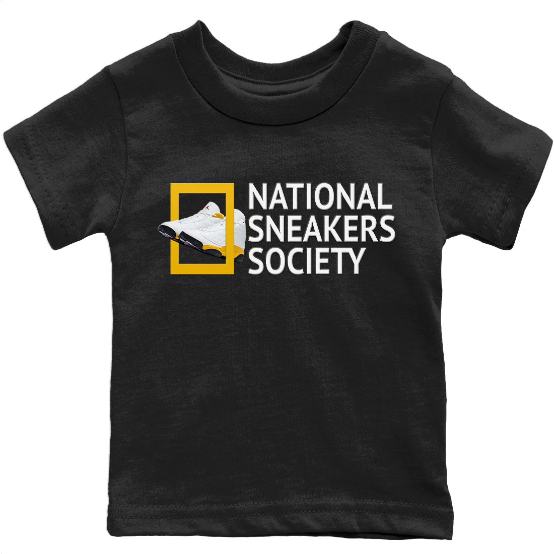 Jordan 13 Del Sol Sneaker Matching T-Shirt National Sneakers Sneaker Tees Jordan 13 Del Sol Sneaker Release Tees Kids Shirts