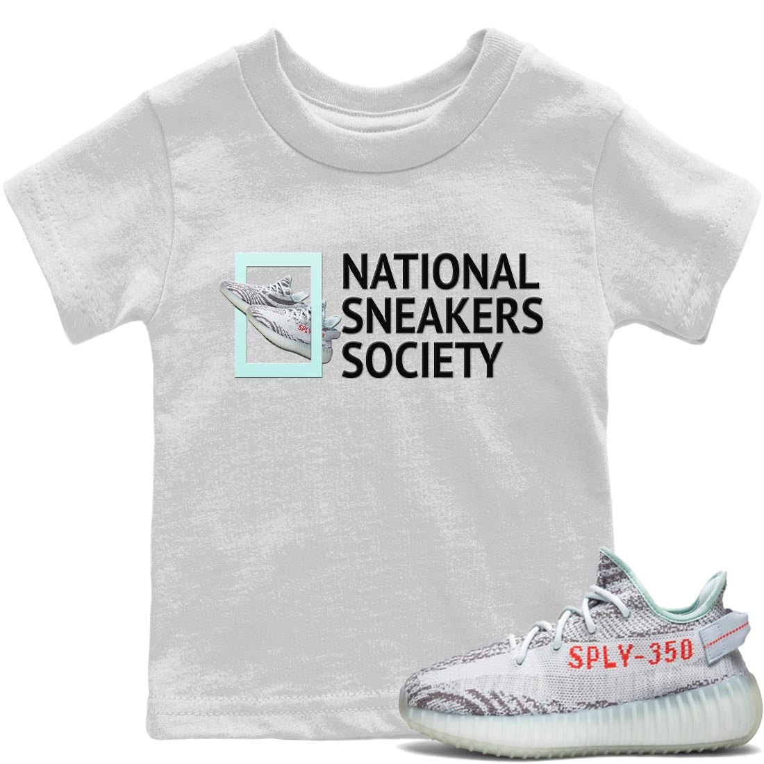 Yeezy 350 Blue Tint Shirt To Match Jordans National Sneakers Sneaker Tees Yeezy 350 Blue Tint Drip Gear Zone Sneaker Matching Clothing Kids Shirts