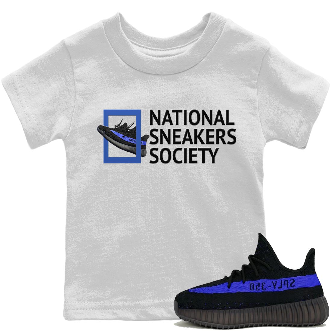 Yeezy 350 Dazzling Blue Shirt To Match Jordans National Sneakers Sneaker Tees Yeezy 350 Dazzling Blue Drip Gear Zone Sneaker Matching Clothing Kids Shirts