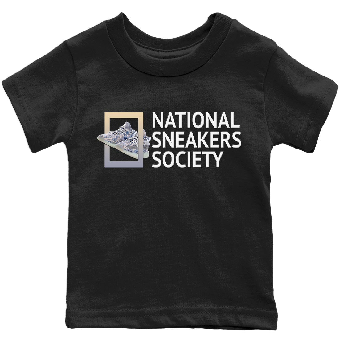 Yeezy 350 MX Blue Shirt To Match Jordans National Sneakers Sneaker Tees Yeezy 350 MX Blue Drip Gear Zone Sneaker Matching Clothing Kids Shirts