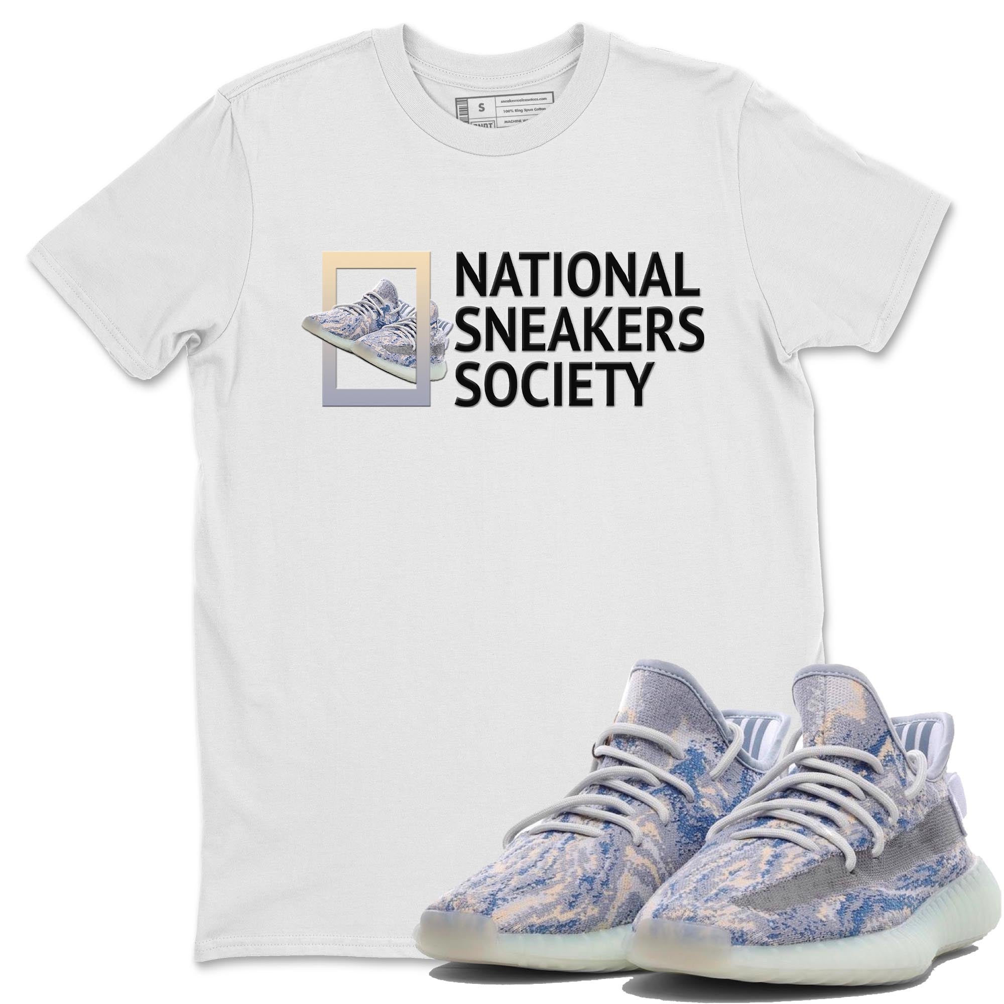 Yeezy 350 MX Blue Shirt To Match Jordans National Sneakers Sneaker Tees Yeezy 350 MX Blue Drip Gear Zone Sneaker Matching Clothing Unisex Shirts