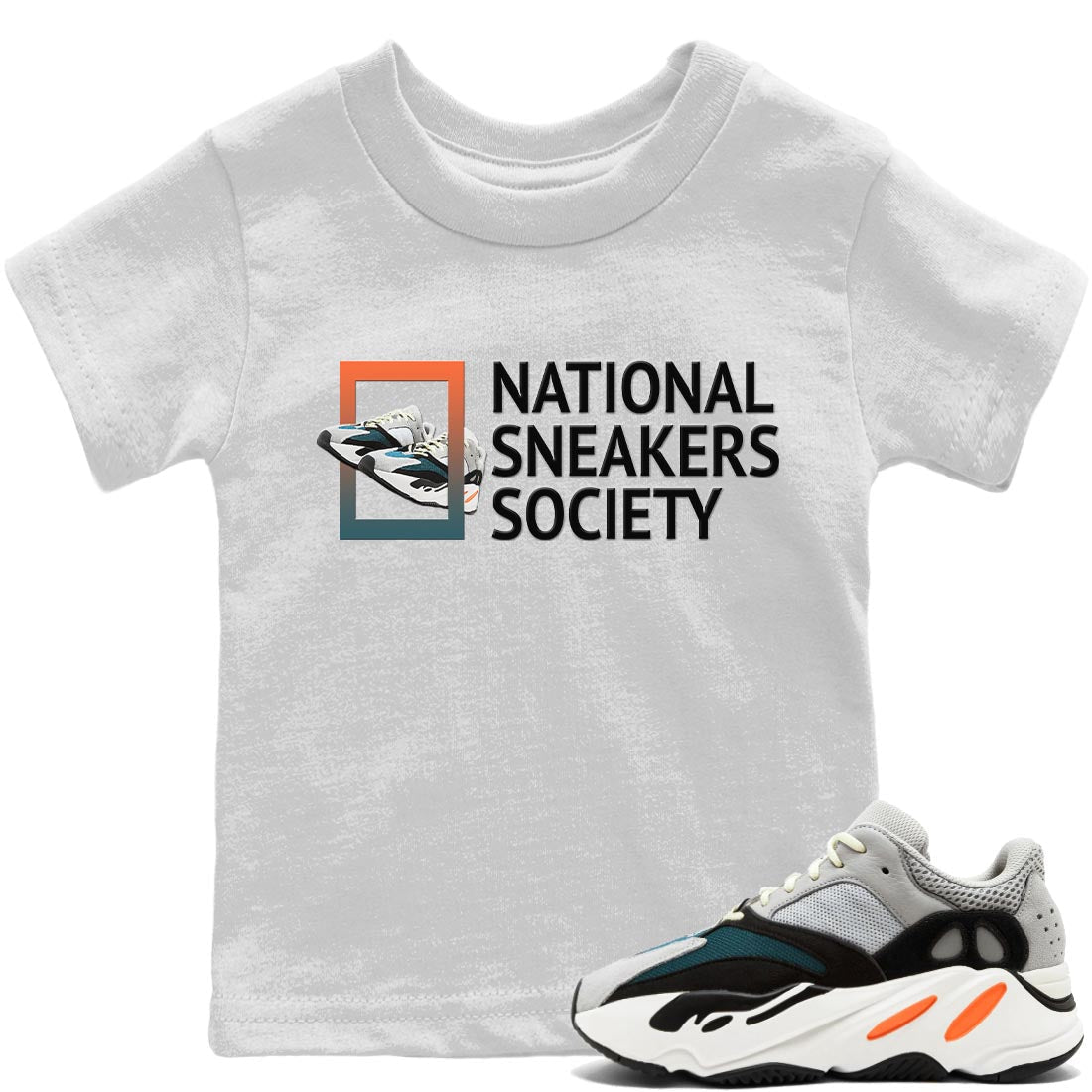Yeezy 700 Wave Runner Shirt To Match Jordans National Sneakers Sneaker Tees Yeezy 700 Wave Runner Drip Gear Zone Sneaker Matching Clothing Kids Shirts