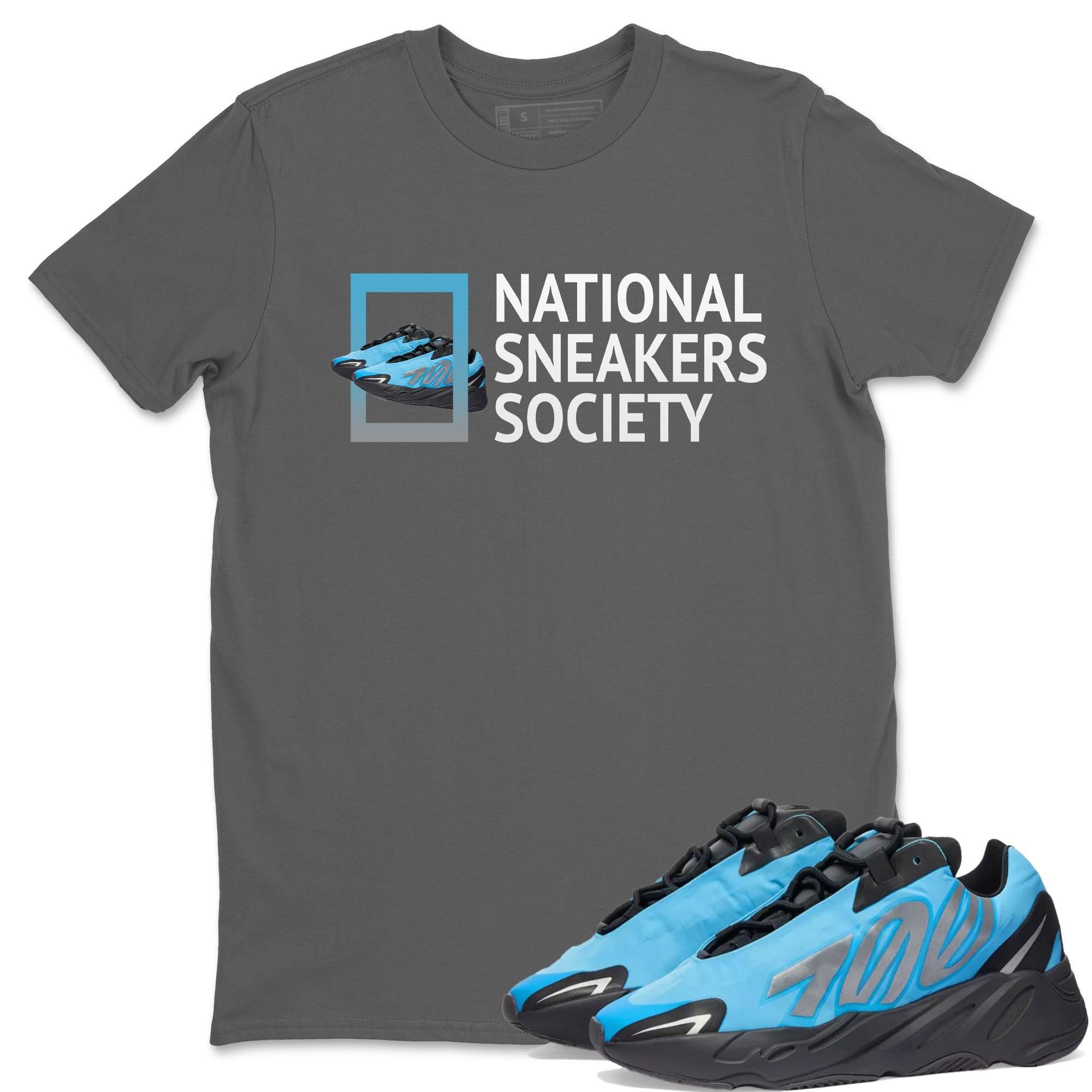 Yeezy 700 Bright Cyan Shirt To Match Jordans National Sneakers Sneaker Tees Yeezy 700 Bright Cyan Drip Gear Zone Sneaker Matching Clothing Unisex Shirts