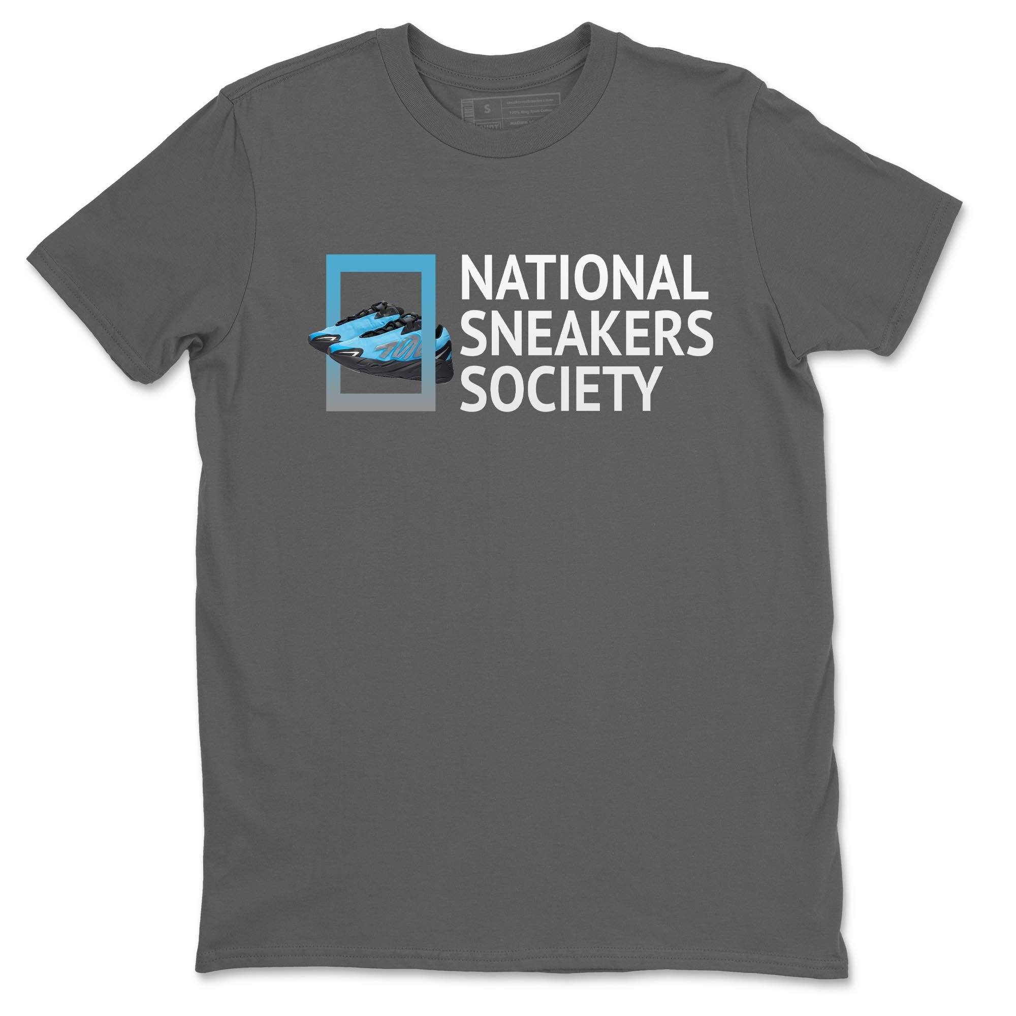 Yeezy 700 Bright Cyan Shirt To Match Jordans National Sneakers Sneaker Tees Yeezy 700 Bright Cyan Drip Gear Zone Sneaker Matching Clothing Unisex Shirts