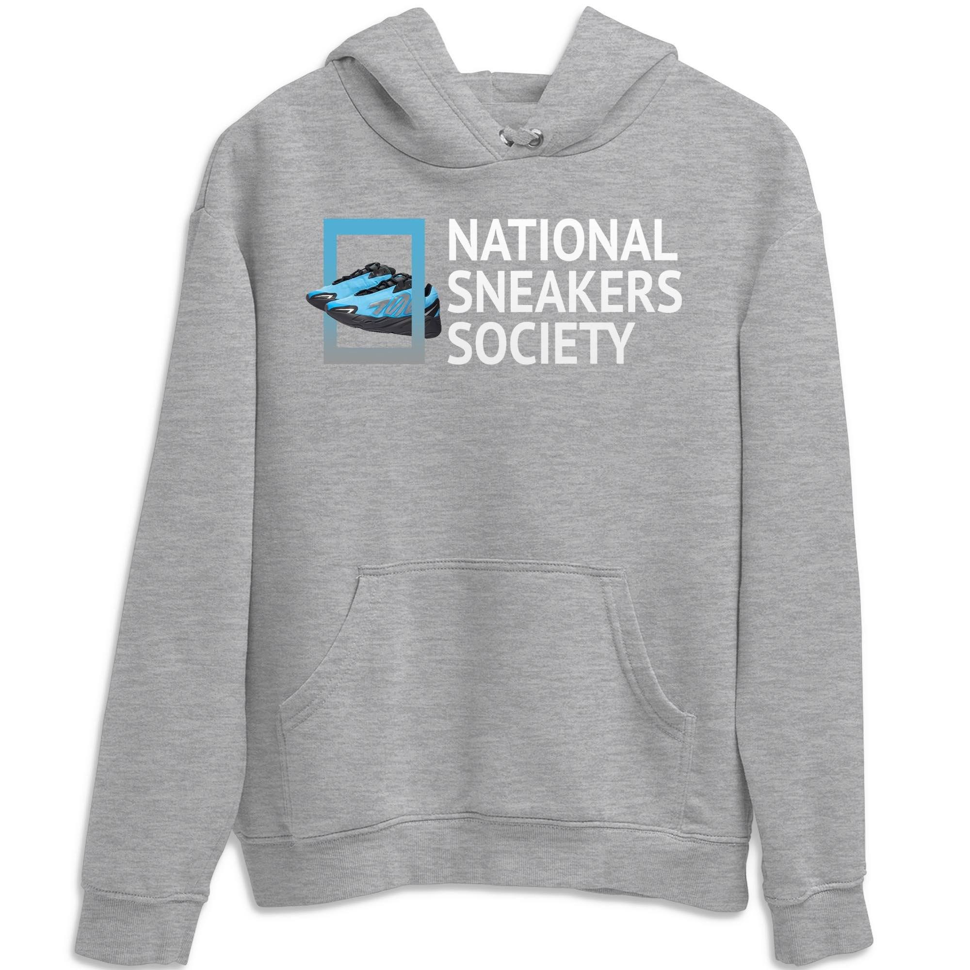 Yeezy 700 Bright Cyan Shirt To Match Jordans National Sneakers Sneaker Tees Yeezy 700 Bright Cyan Drip Gear Zone Sneaker Matching Clothing Unisex Shirts