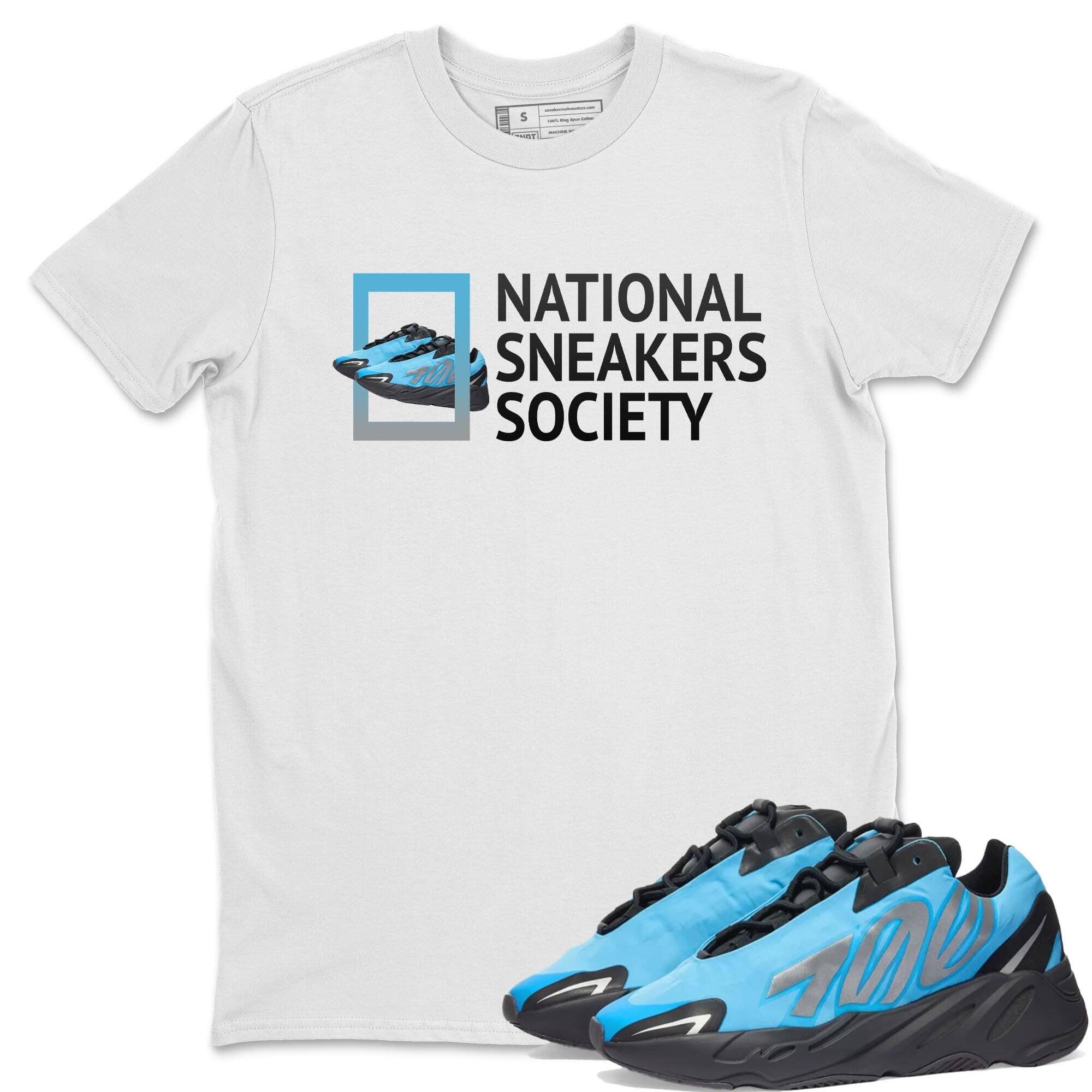 Yeezy 700 Bright Cyan Shirt To Match Jordans National Sneakers Sneaker Tees Yeezy 700 Bright Cyan Drip Gear Zone Sneaker Matching Clothing Unisex Shirts