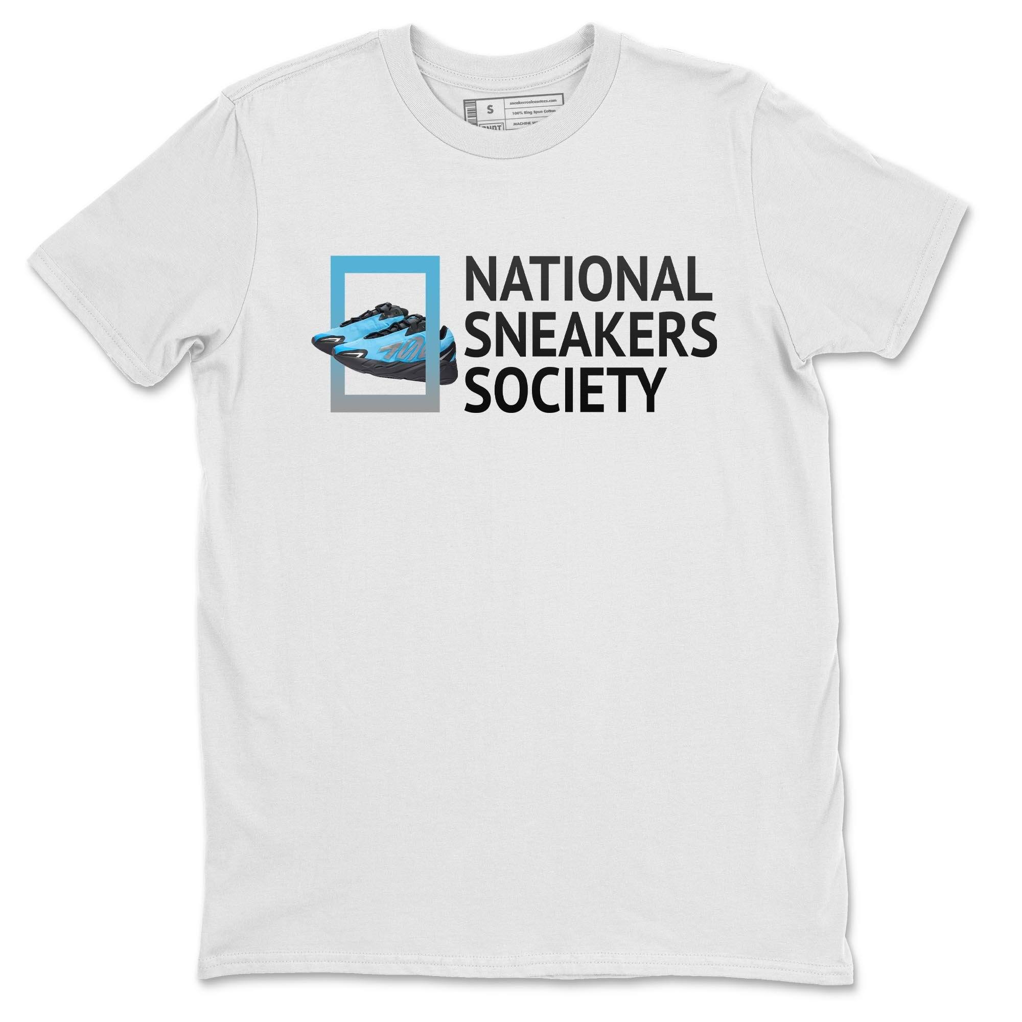 Yeezy 700 Bright Cyan Shirt To Match Jordans National Sneakers Sneaker Tees Yeezy 700 Bright Cyan Drip Gear Zone Sneaker Matching Clothing Unisex Shirts