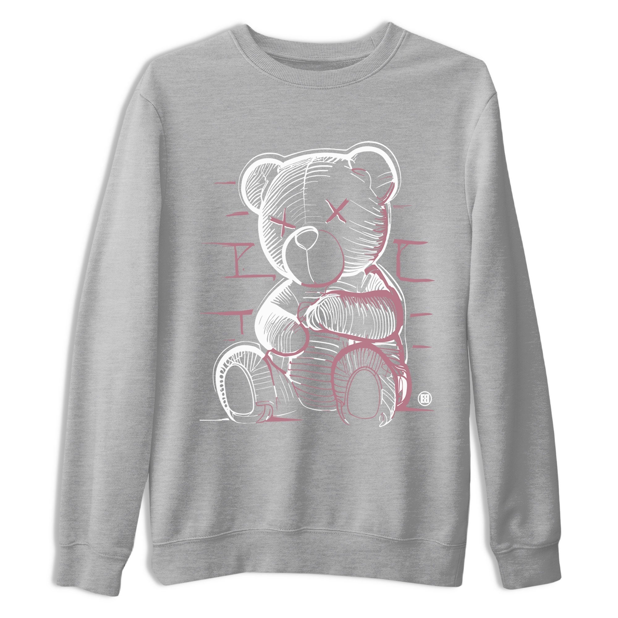 Air Jordan 1 Mauve shirt to match jordans Neon Bear crew neck streetwear t-shirt AJ1 High OG Mauve Drip Gear Zone Crew Neck Sneaker Matching TeeUnisex Heather Grey 2 Sneaker Matching Tee