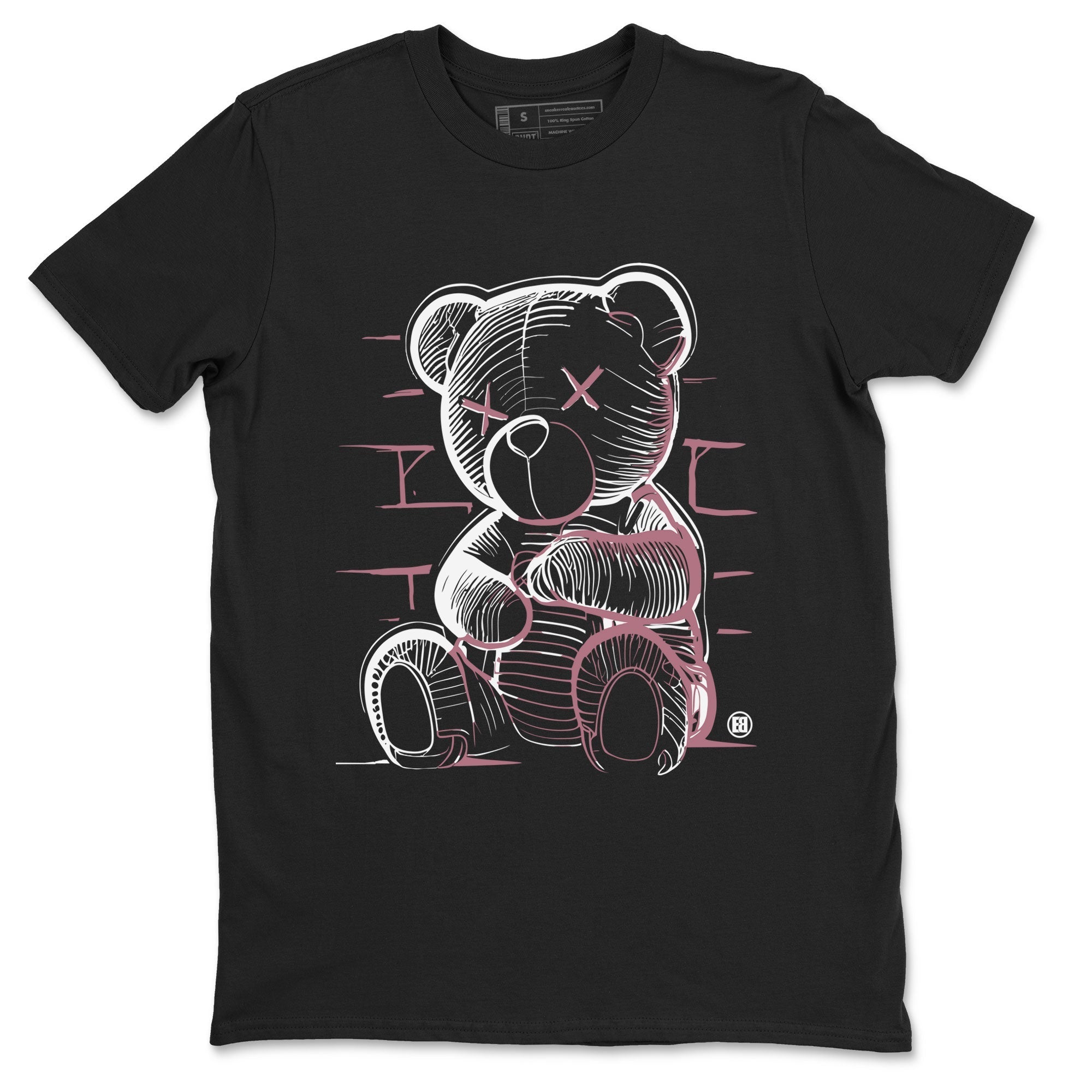 Air Jordan 1 Mauve shirt to match jordans Neon Bear crew neck streetwear t-shirt AJ1 High OG Mauve Drip Gear Zone Crew Neck Sneaker Matching TeeUnisex Black 2 Sneaker Matching Tee