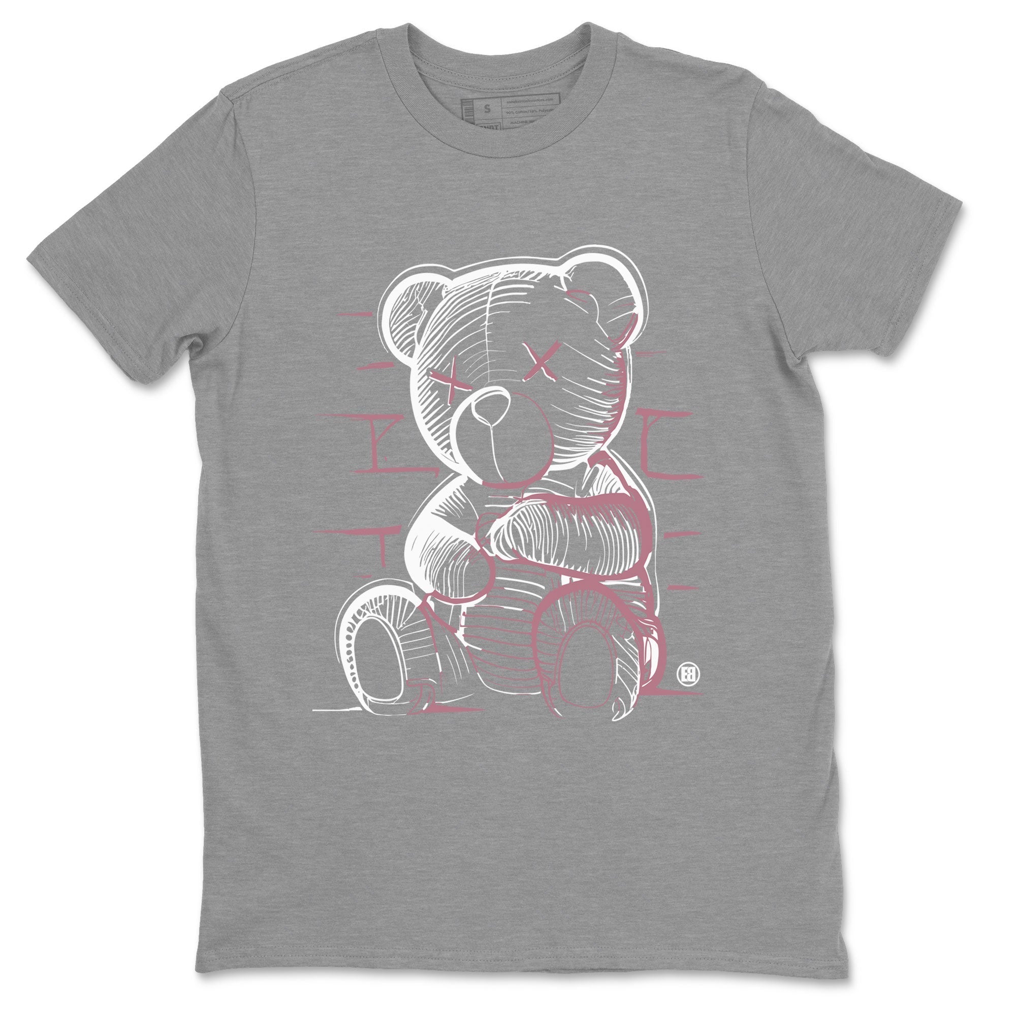 Air Jordan 1 Mauve shirt to match jordans Neon Bear crew neck streetwear t-shirt AJ1 High OG Mauve Drip Gear Zone Crew Neck Sneaker Matching TeeUnisex Heather Grey 2 Sneaker Matching Tee