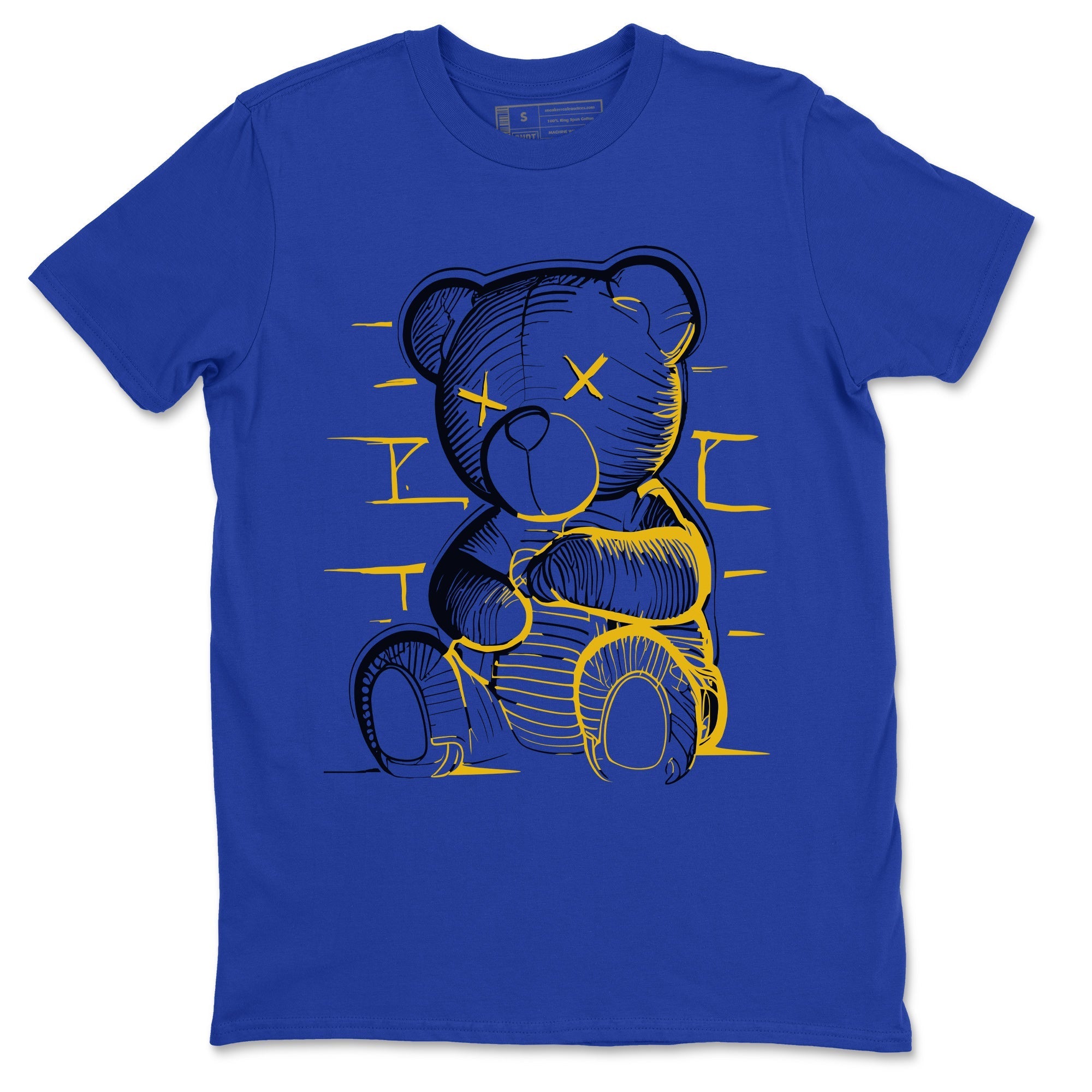 Air Jordan 14 Laney Sneaker Match Tees Neon Bear Sneaker Tees Jordan 14 Laney Sneaker Release Tees Unisex Shirts Royal Blue 2