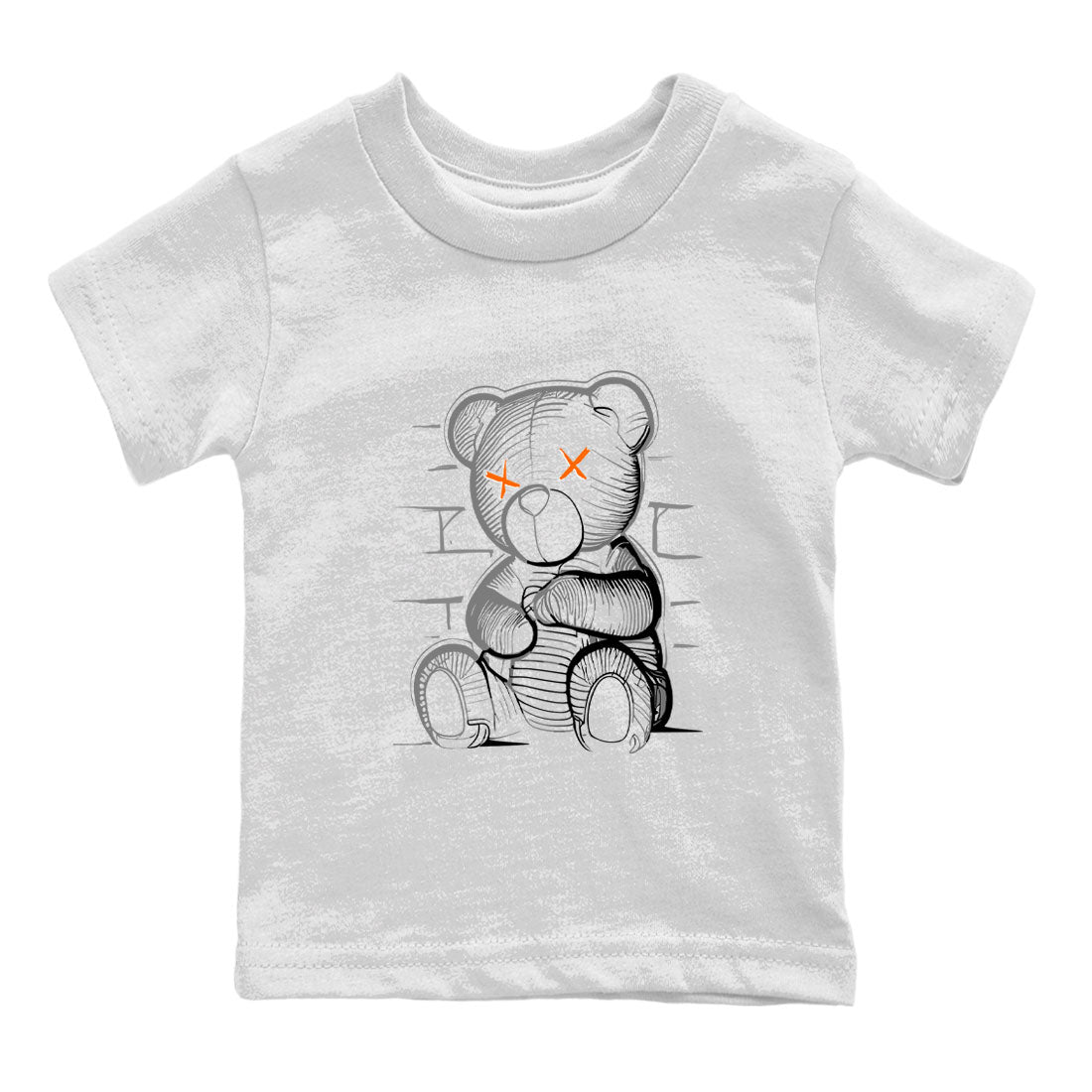 Air Jordan 3 Fear shirt to match jordans Neon Bear sneaker tees Air Jordan 3 Fear Drip Gear Zone Baby Toddler White 2 T-Shirt