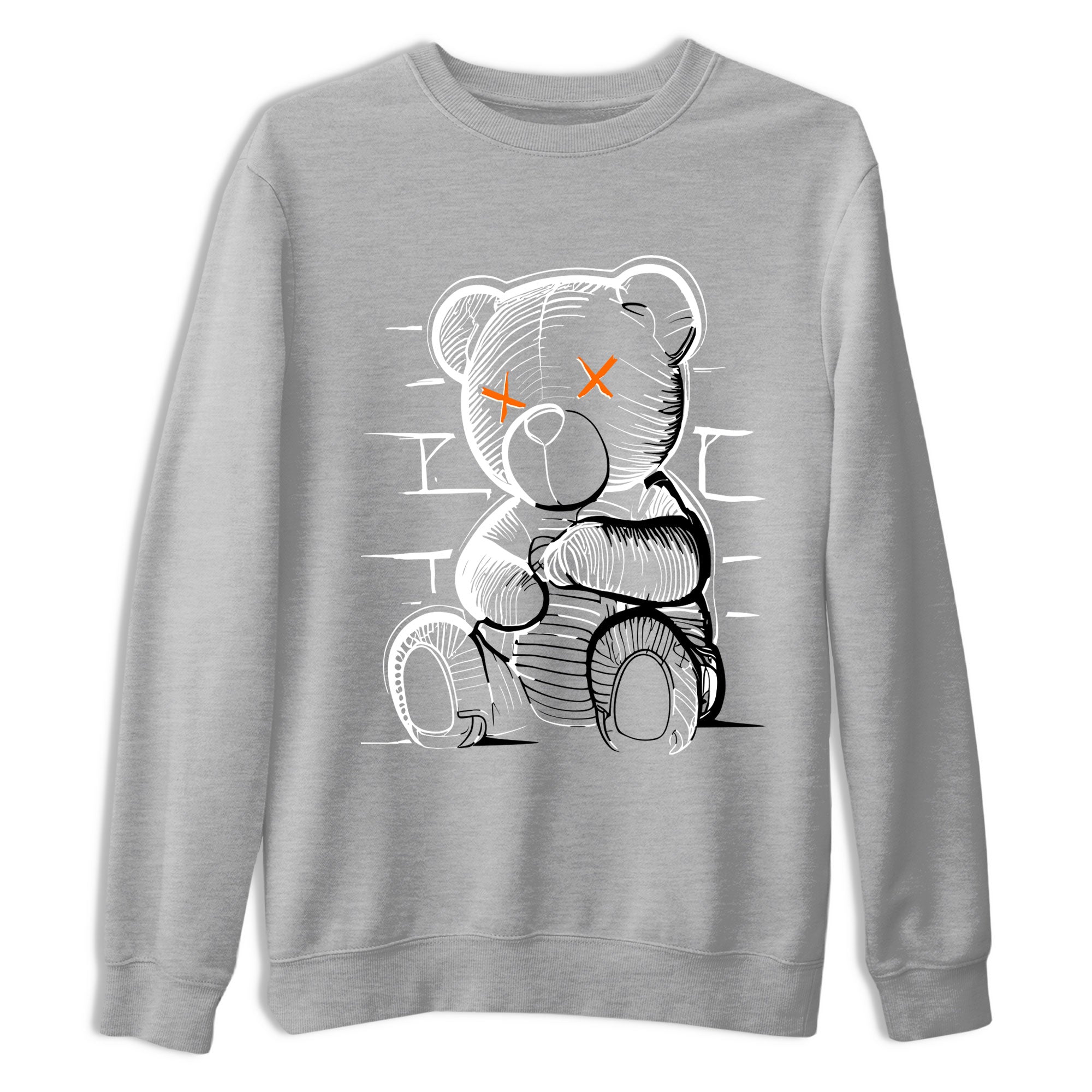 Air Jordan 3 Fear shirt to match jordans Neon Bear sneaker tees Air Jordan 3 Fear Drip Gear Zone Unisex Heather Grey 2 T-Shirt