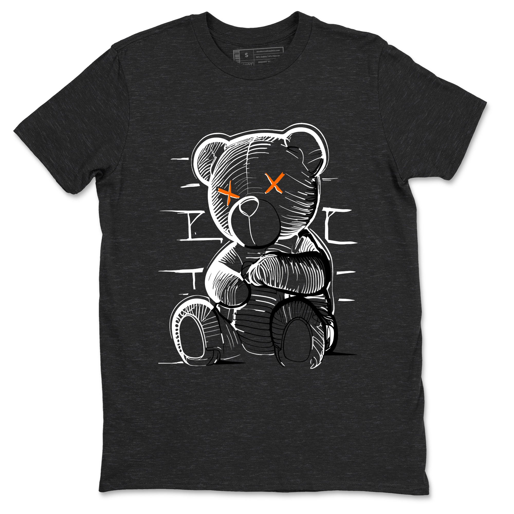 Air Jordan 3 Fear shirt to match jordans Neon Bear sneaker tees Air Jordan 3 Fear Drip Gear Zone Unisex Charcoal Heather 2 T-Shirt