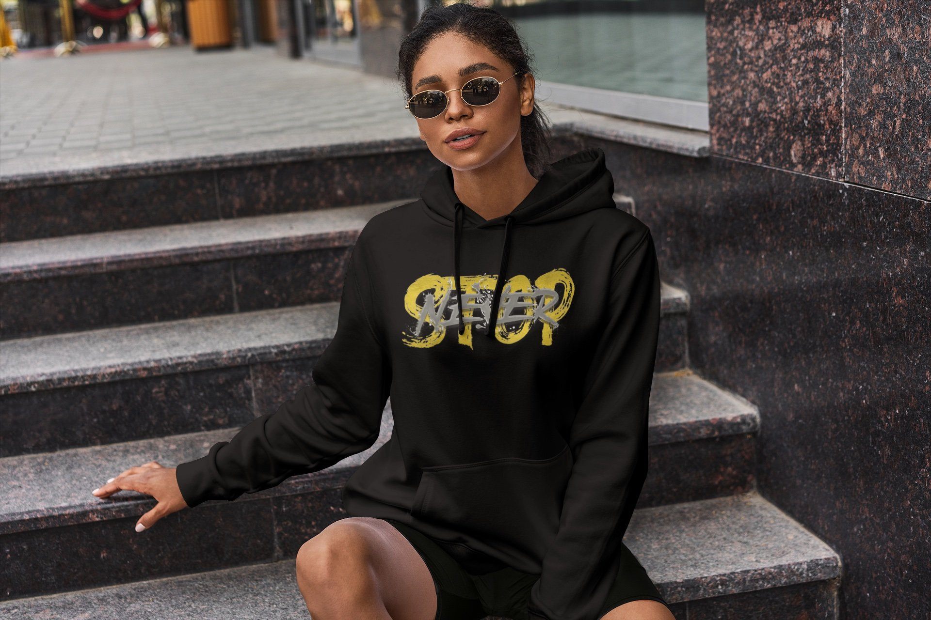 Jordan 4 Lightning Shirt To Match Jordans Never Stop Sneaker Tees Jordan 4 Lightning Drip Gear Zone Sneaker Matching Clothing Unisex Shirts