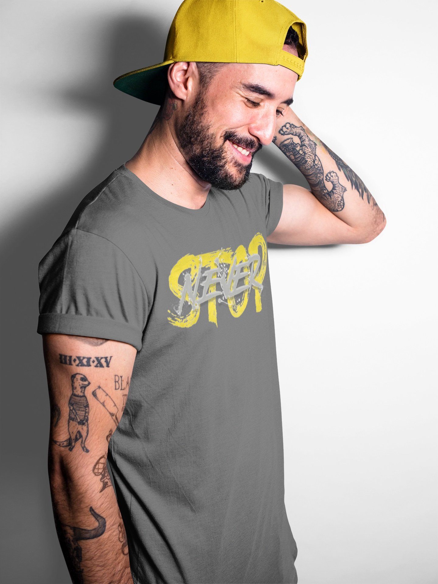 Jordan 4 Lightning Shirt To Match Jordans Never Stop Sneaker Tees Jordan 4 Lightning Drip Gear Zone Sneaker Matching Clothing Unisex Shirts