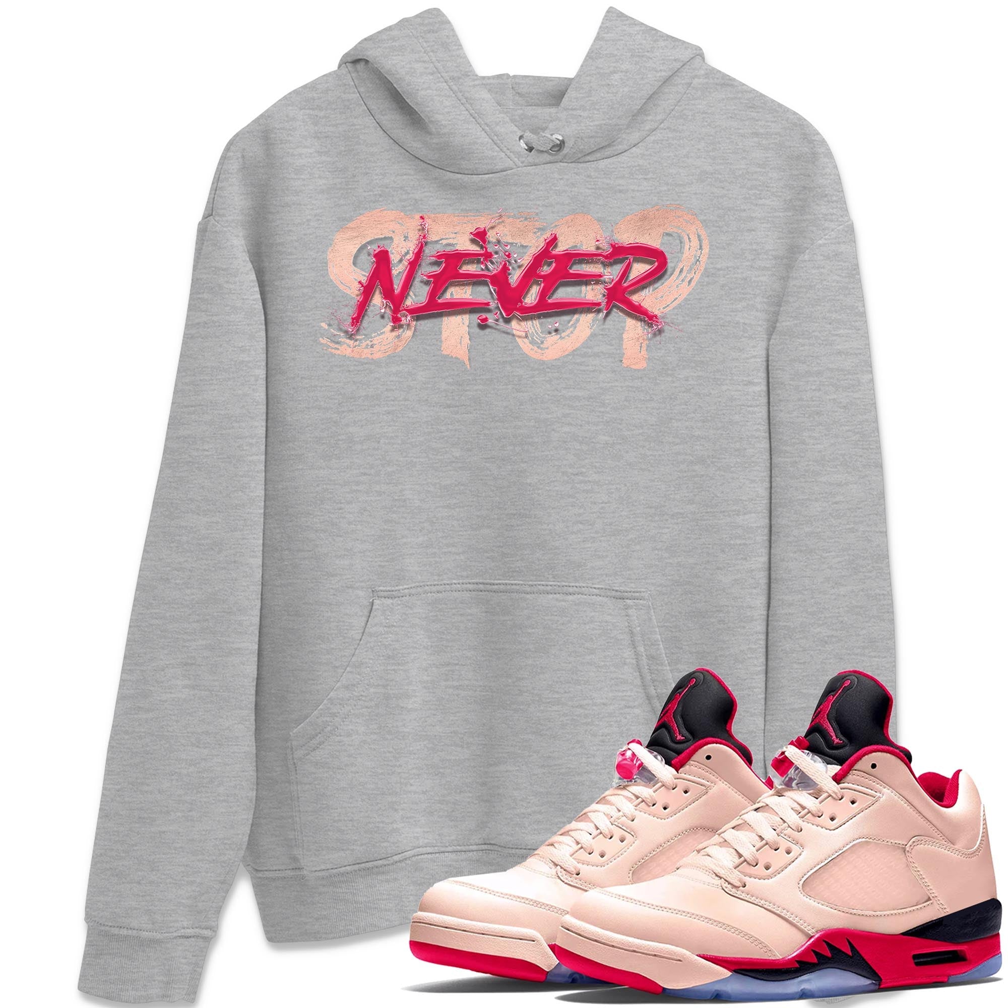 Jordan 5 Girls That Hoop Shirt To Match Jordans Never Stop Sneaker Tees Jordan 5 Girls That Hoop Drip Gear Zone Sneaker Matching Clothing Unisex Shirts