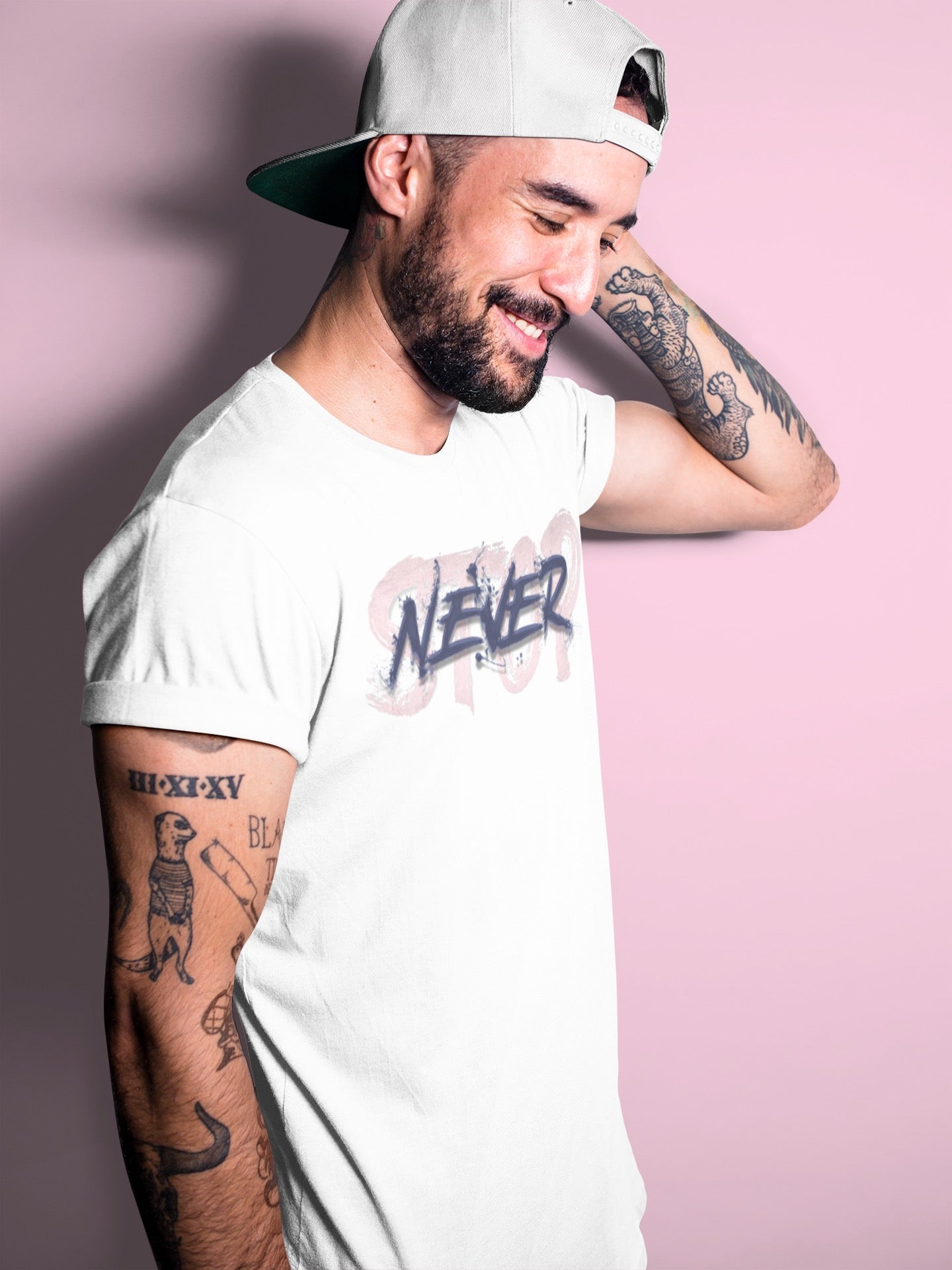 Jordan 1 Atmosphere Sneaker Match Tees Never Stop Sneaker Tees Jordan 1 Atmosphere Jordan to match sneaker T-Shirt Crew Neck Shirts