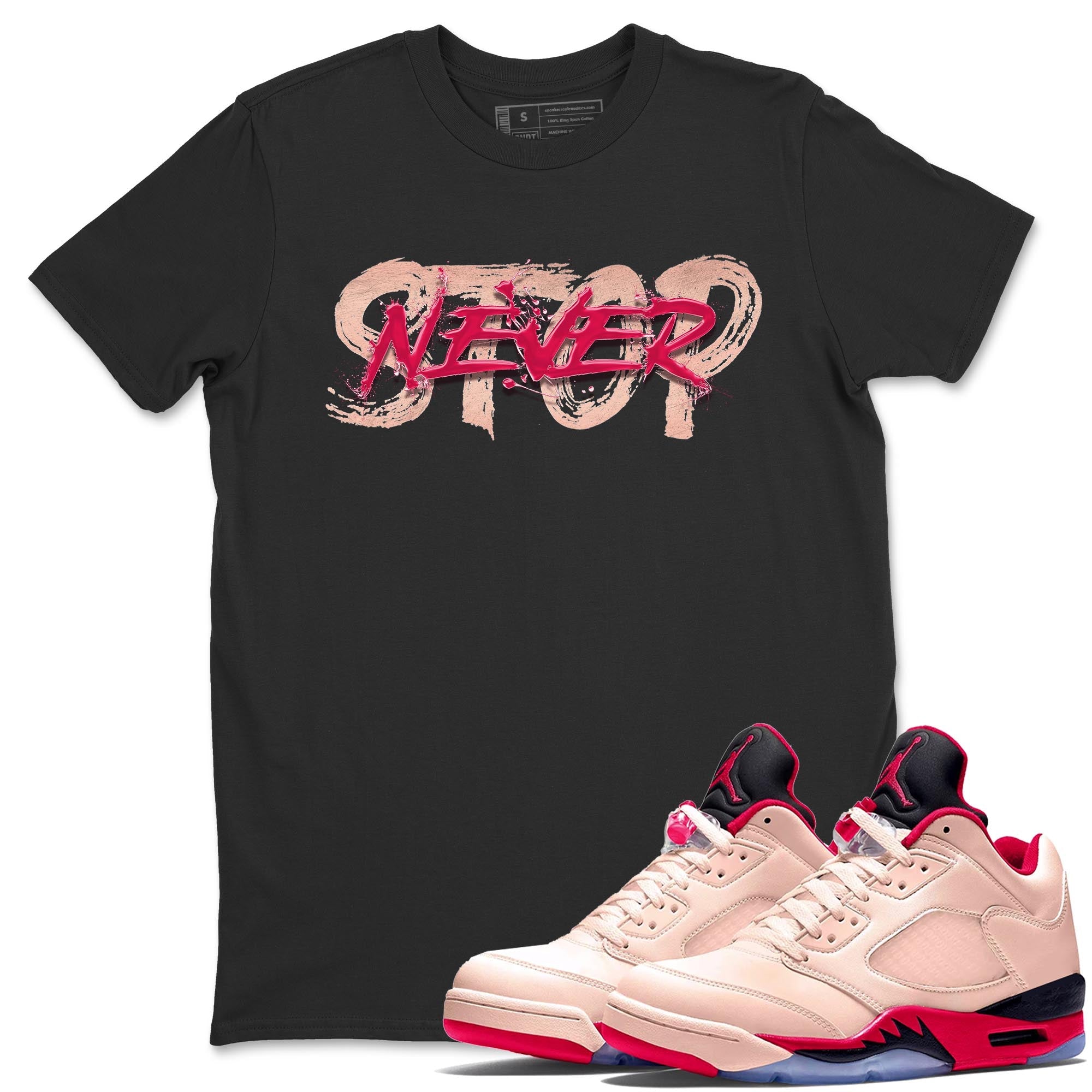 Jordan 5 Girls That Hoop Shirt To Match Jordans Never Stop Sneaker Tees Jordan 5 Girls That Hoop Drip Gear Zone Sneaker Matching Clothing Unisex Shirts