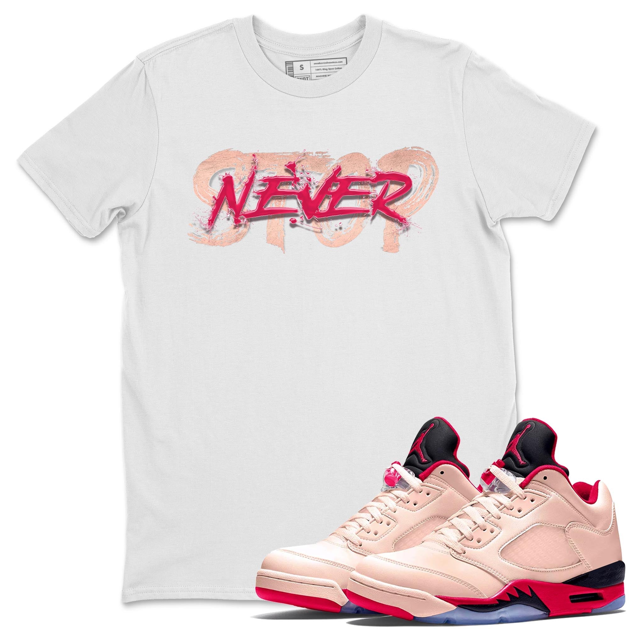 Jordan 5 Girls That Hoop Shirt To Match Jordans Never Stop Sneaker Tees Jordan 5 Girls That Hoop Drip Gear Zone Sneaker Matching Clothing Unisex Shirts