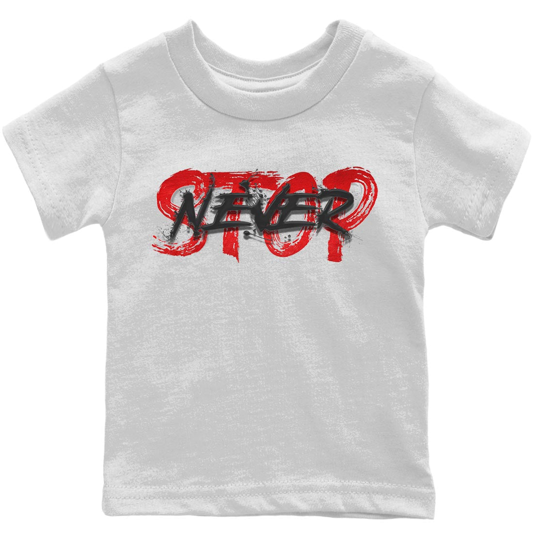 Jordan 9 Chile Red Shirt To Match Jordans Never Stop Sneaker Tees Jordan 9 Chile Red Drip Gear Zone Sneaker Matching Clothing Kids Shirts