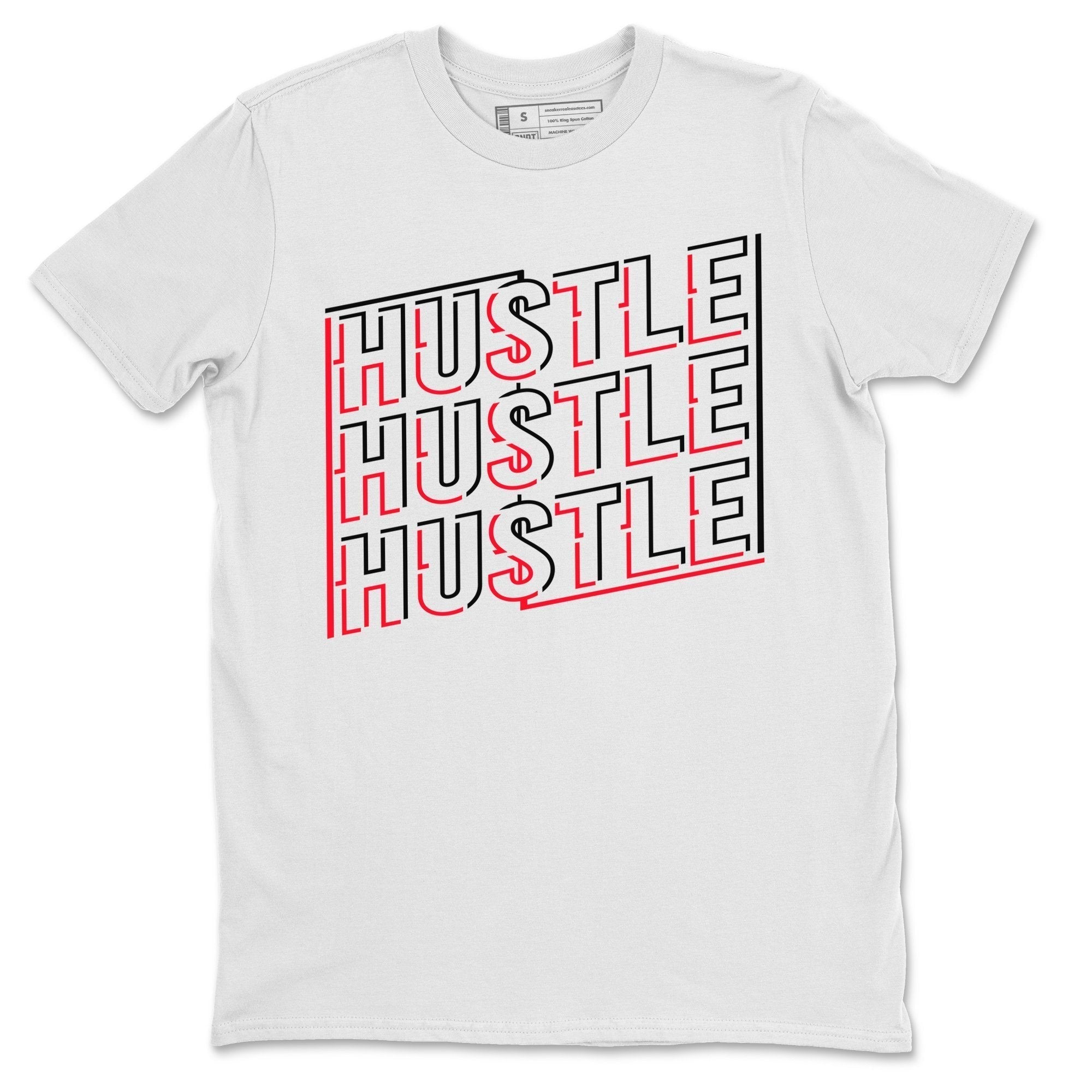 Jordan 4 Red Thunder Shirt To Match Jordans New Hustle Sneaker Tees Jordan 4 Red Thunder Drip Gear Zone Sneaker Matching Clothing Unisex Shirts