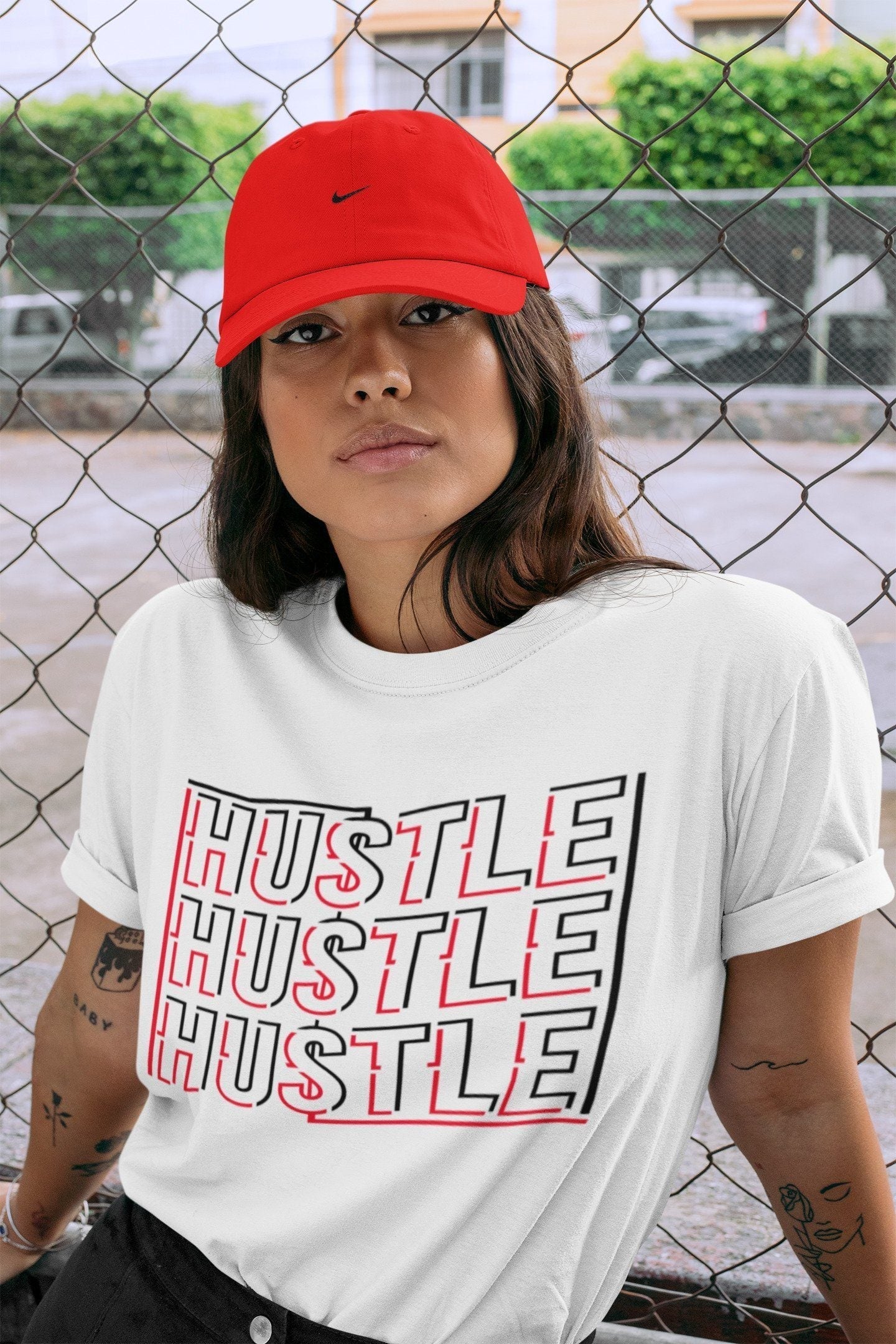 Jordan 4 Red Thunder Shirt To Match Jordans New Hustle Sneaker Tees Jordan 4 Red Thunder Drip Gear Zone Sneaker Matching Clothing Unisex Shirts