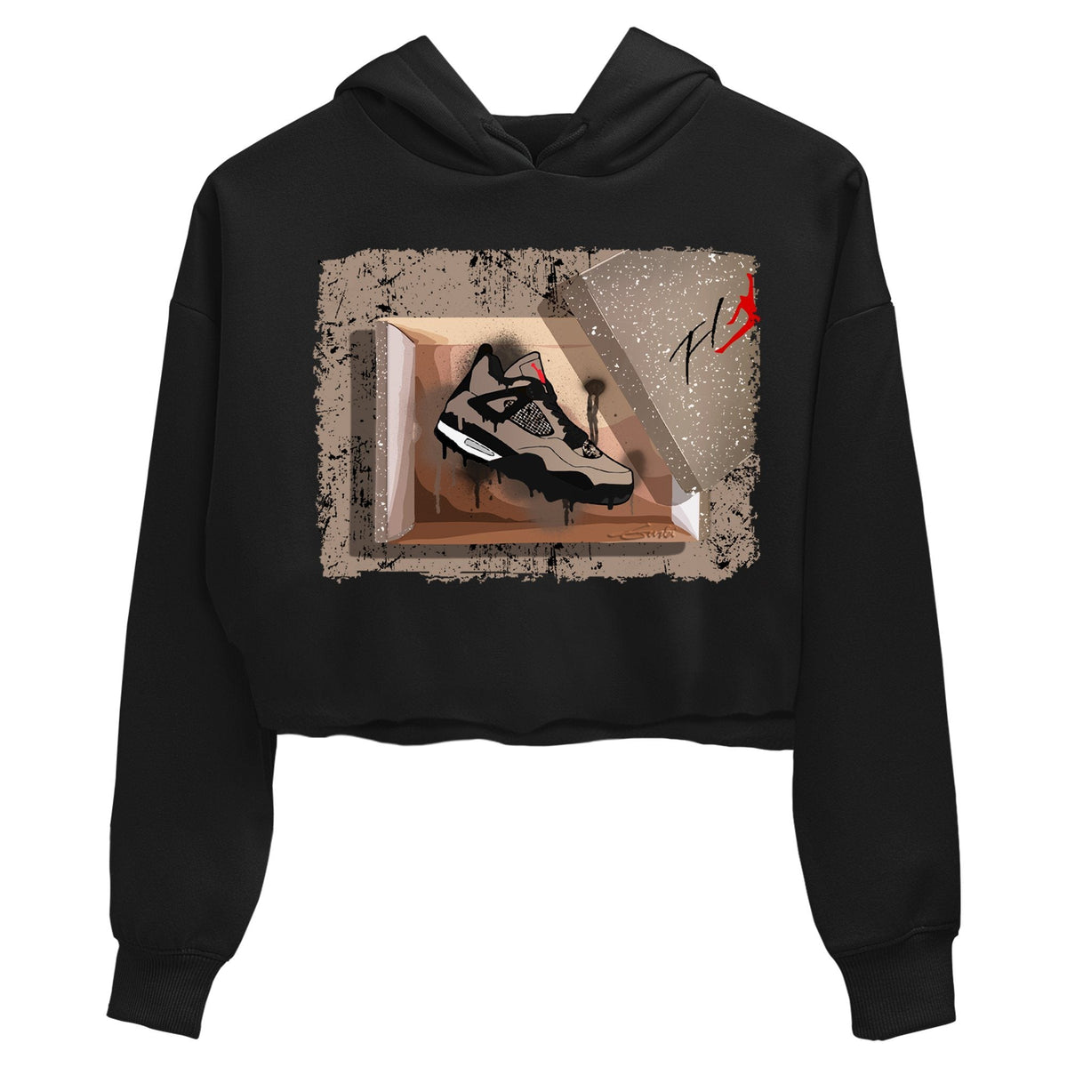 Jordan 4 Taupe Haze Sneaker Matching T-Shirt New Kicks Sneaker Tees Jordan 4 Taupe Haze Sneaker Release Tees Women's Shirts