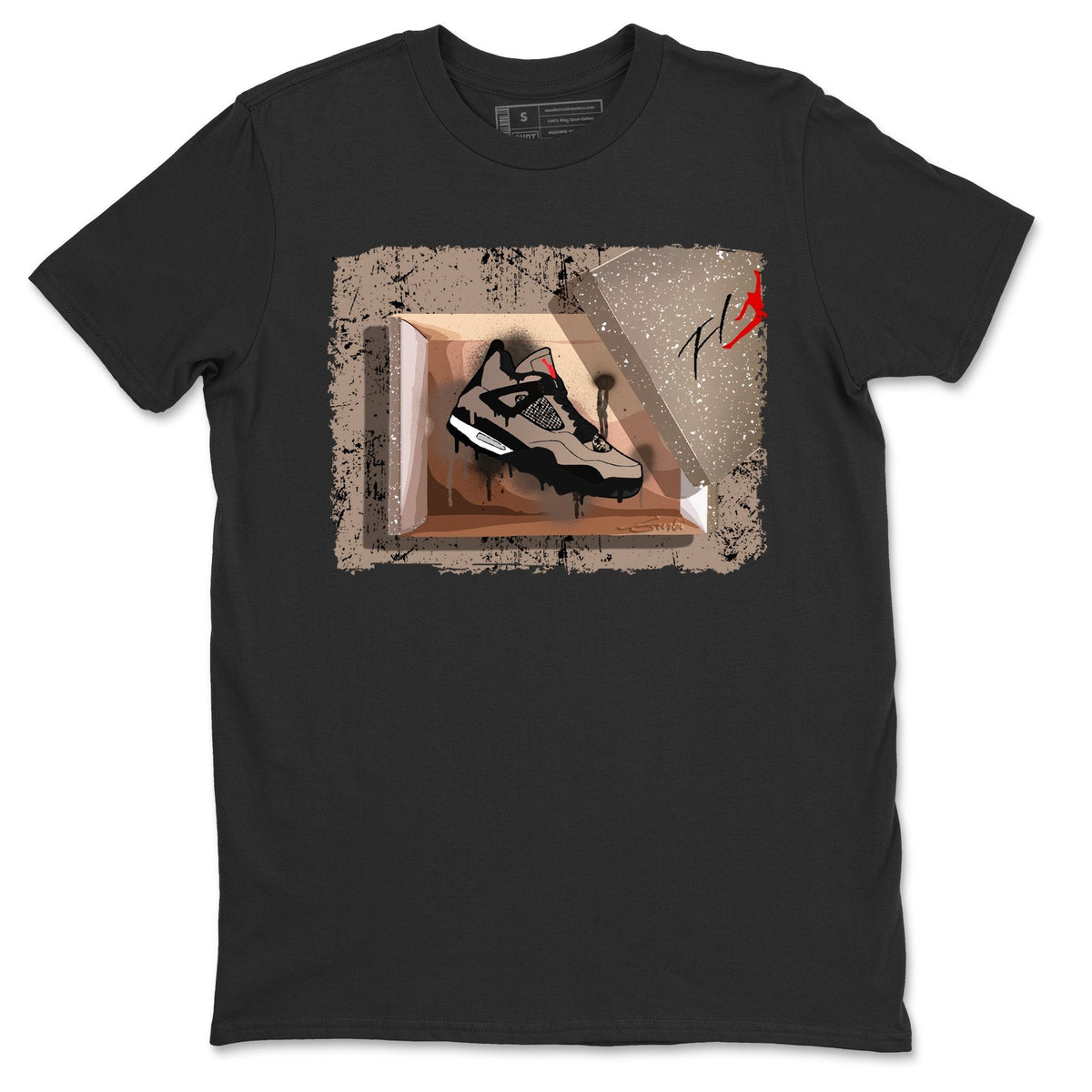 Jordan 4 Taupe Haze Shirt To Match Jordans New Kicks Sneaker Tees Jordan 4 Taupe Haze Drip Gear Zone Sneaker Matching Clothing Unisex Shirts
