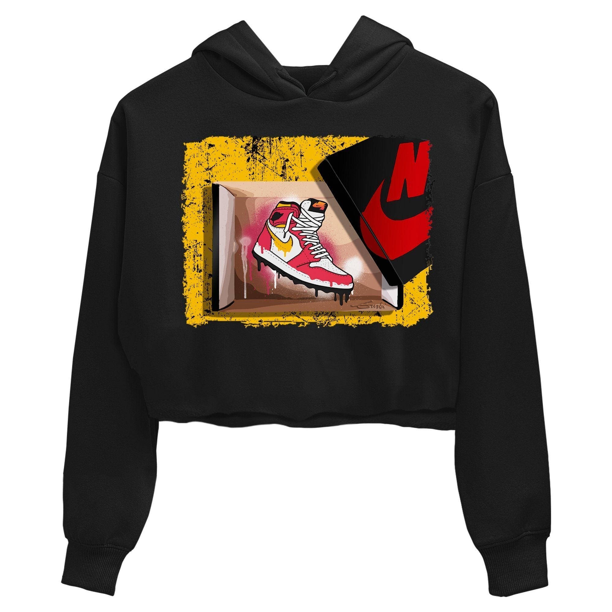 Jordan 1 Light Fusion Red Sneaker Matching T-Shirt New Kicks Sneaker Tees Jordan 1 Light Fusion Red Sneaker Release Tees Women's Shirts