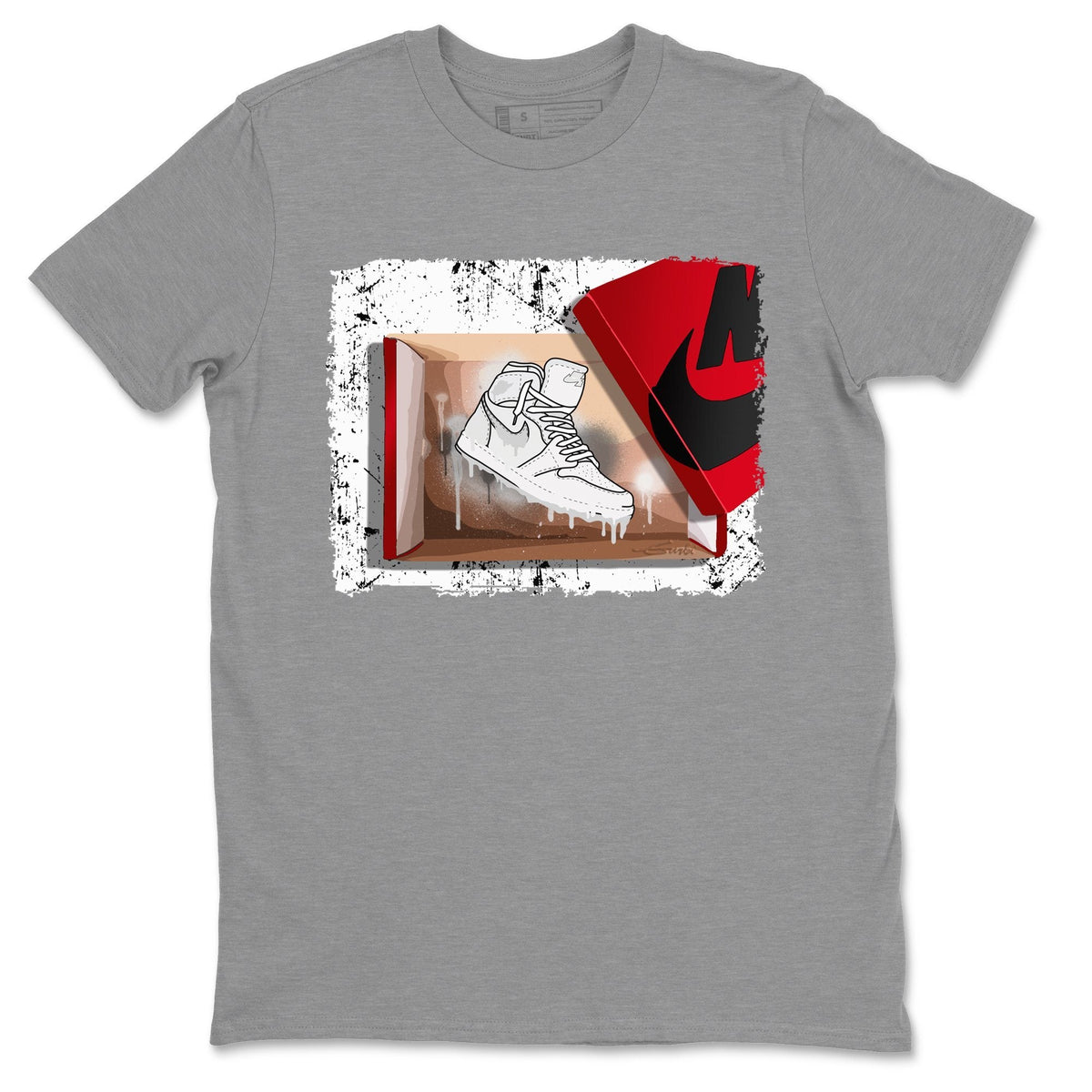 Jordan 1 Neutral Grey Shirt To Match Jordans New Kicks Sneaker Tees Jordan 1 Neutral Grey Drip Gear Zone Sneaker Matching Clothing Unisex Shirts